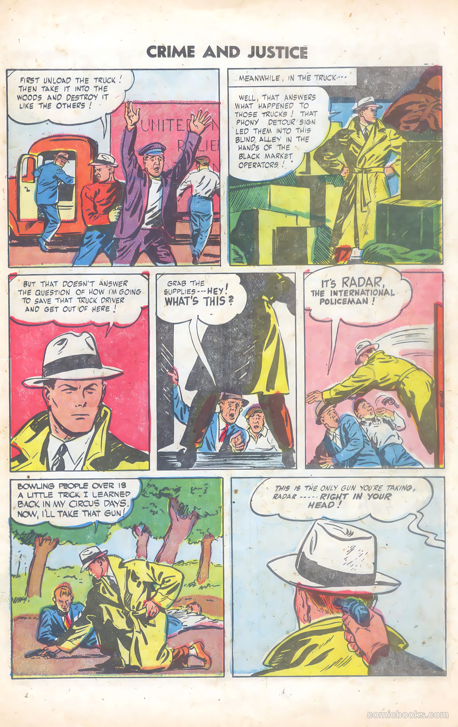 Crime and Justice #24 (1955) — page 23 of 36