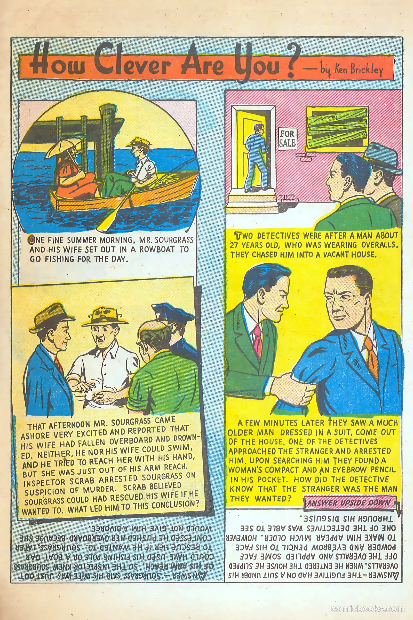 Crime and Justice #25 (1955) — page 33 of 37