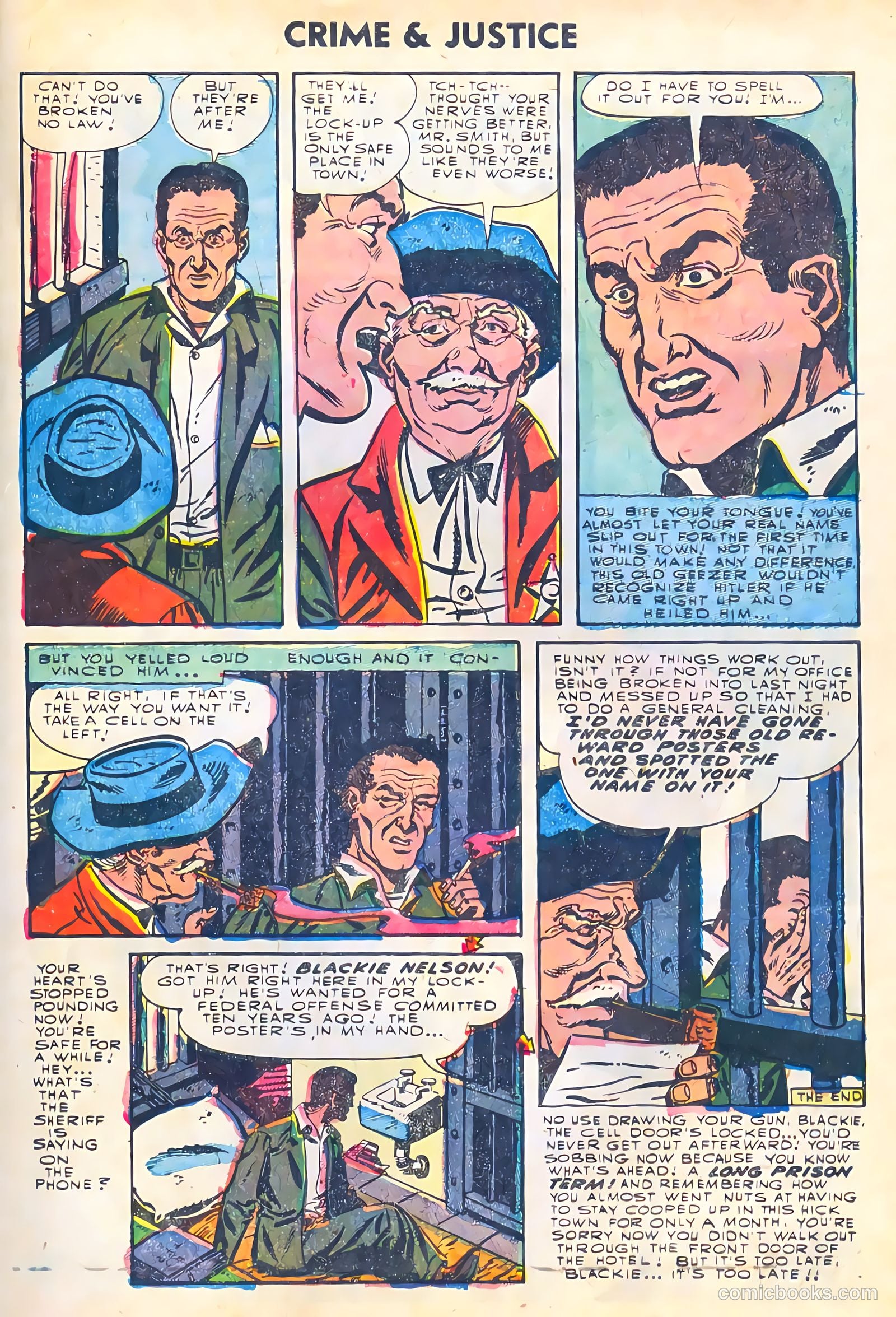 Crime and Justice #26 (1955) — page 9 of 36