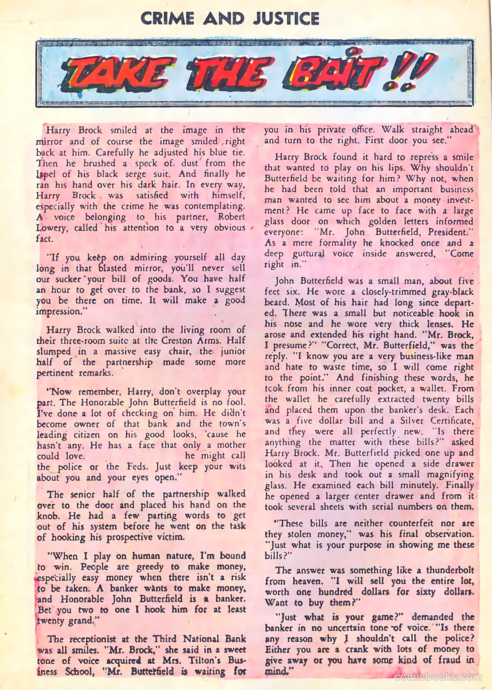 Crime and Justice #26 (1955) — page 16 of 36