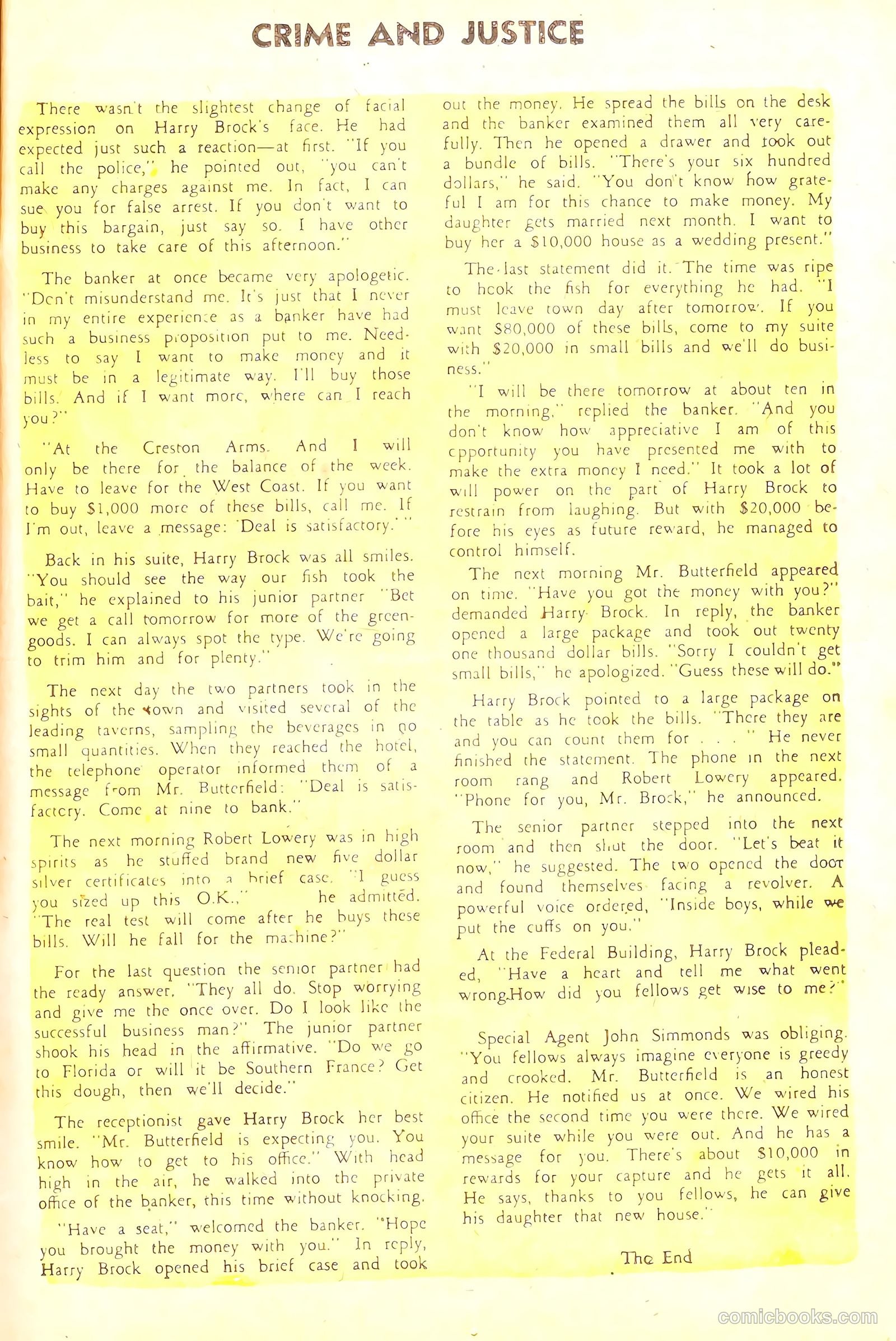 Crime and Justice #26 (1955) — page 17 of 36