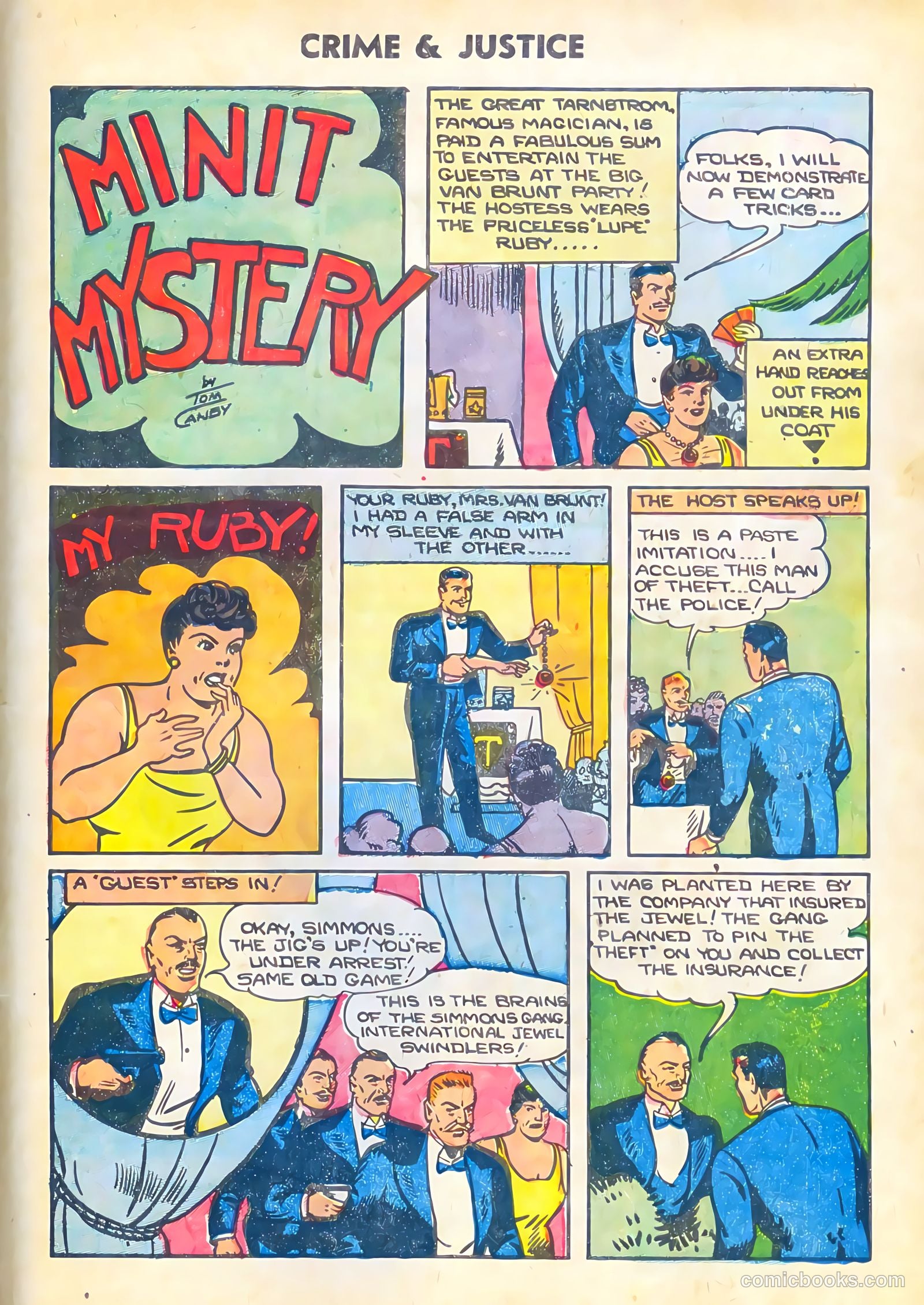 Crime and Justice #26 (1955) — page 33 of 36