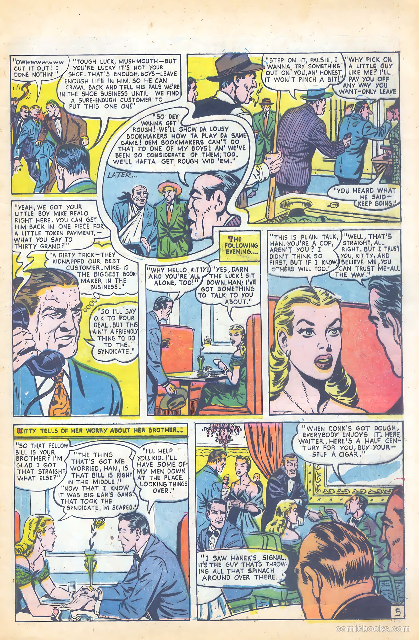 Crime and Justice #3 (1951) — page 7 of 36