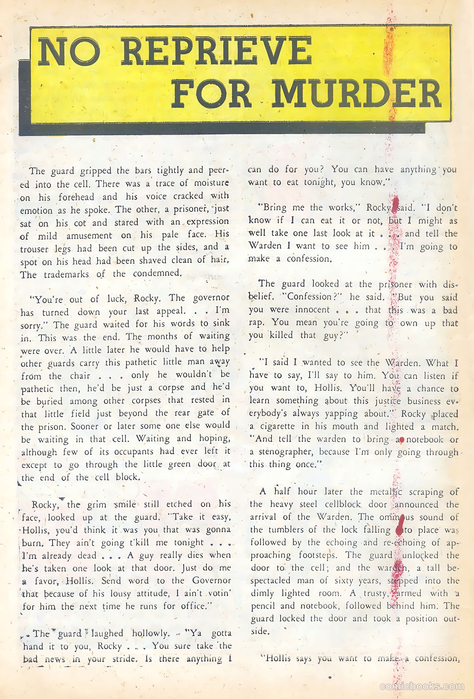 Crime and Justice #3 (1951) — page 16 of 36