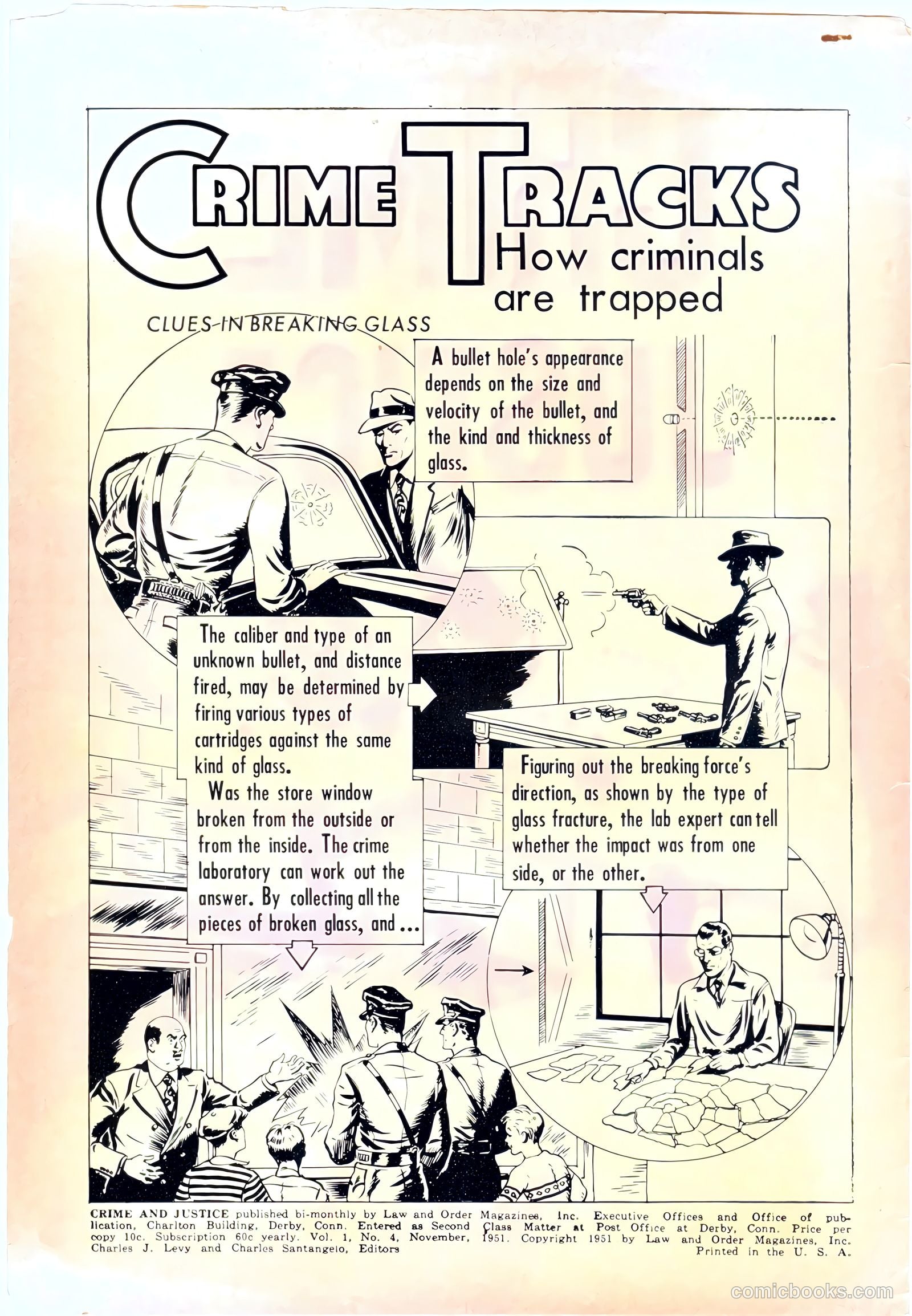 Crime and Justice #4 (1951) — page 2 of 36