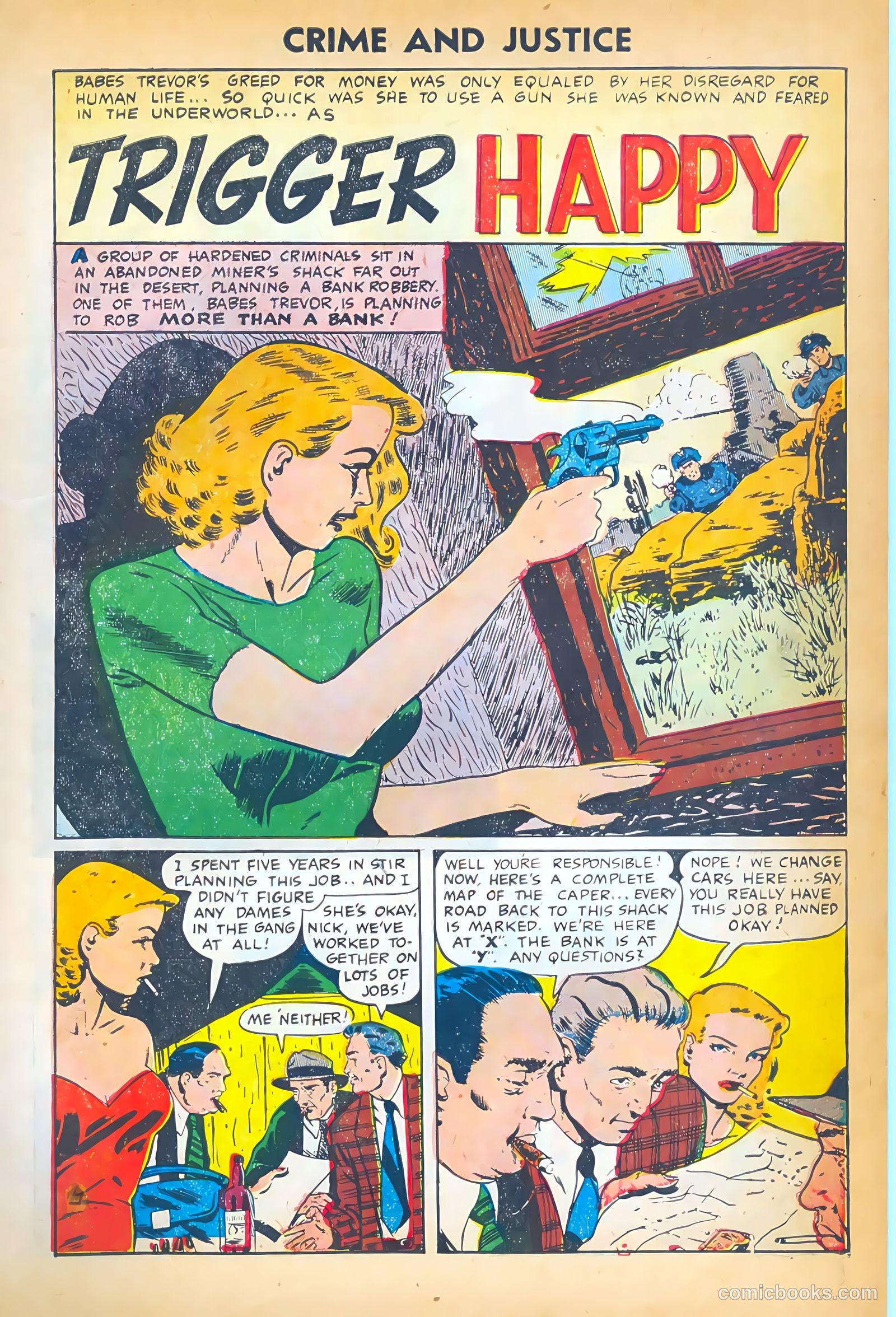 Crime and Justice #4 (1951) — page 3 of 36