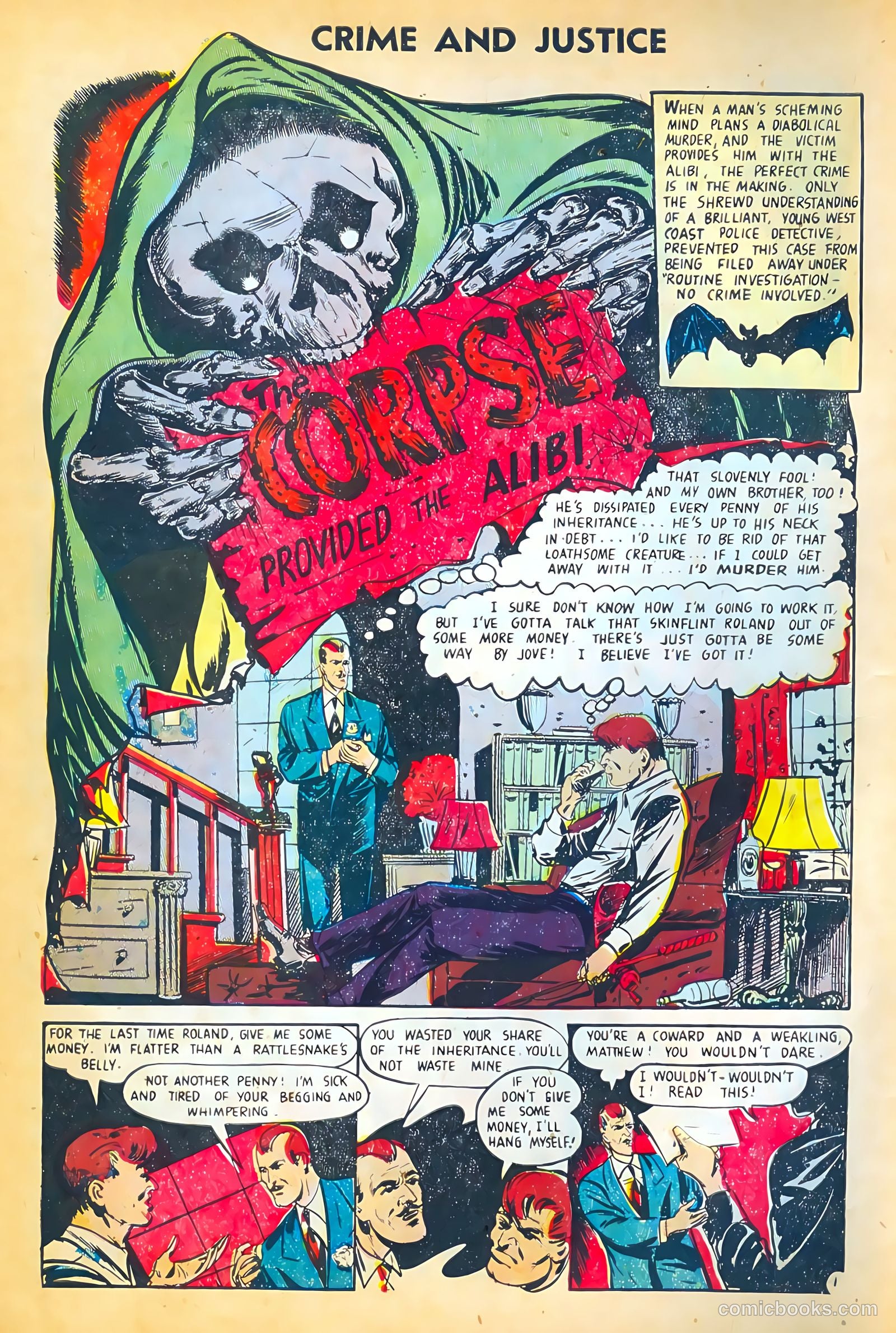 Crime and Justice #4 (1951) — page 10 of 36
