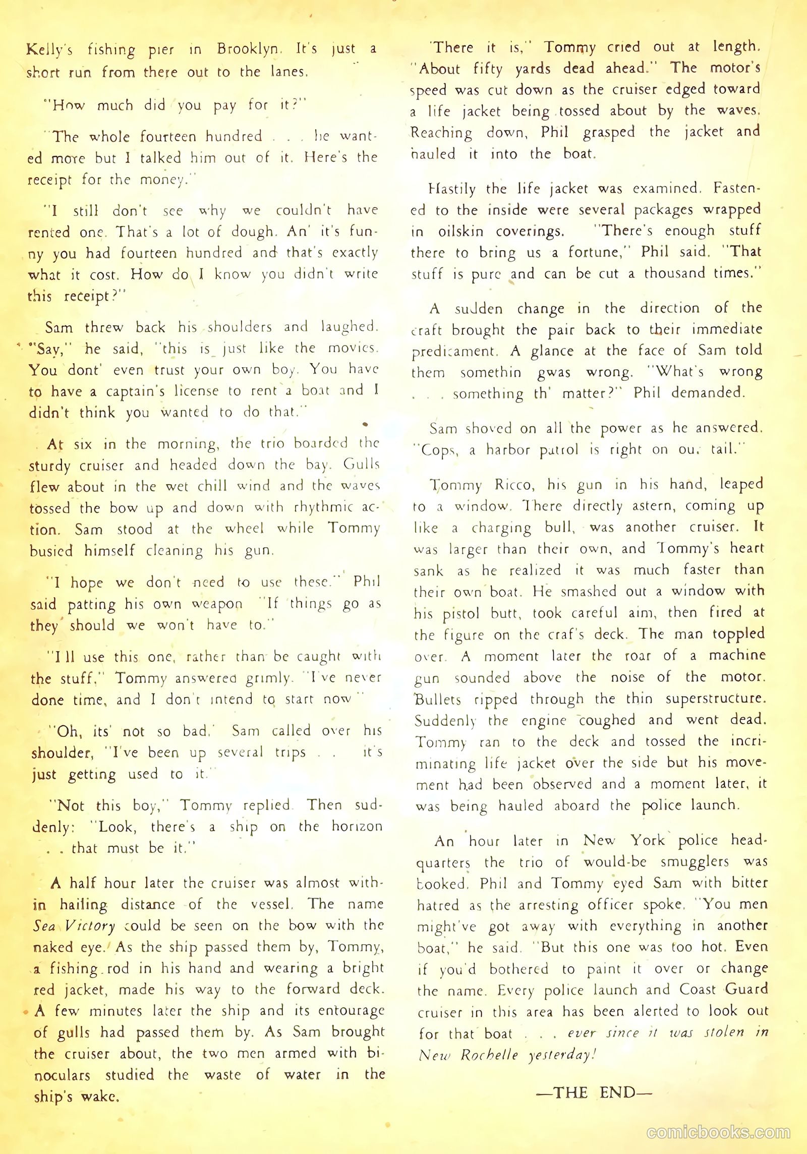 Crime and Justice #4 (1951) — page 16 of 36