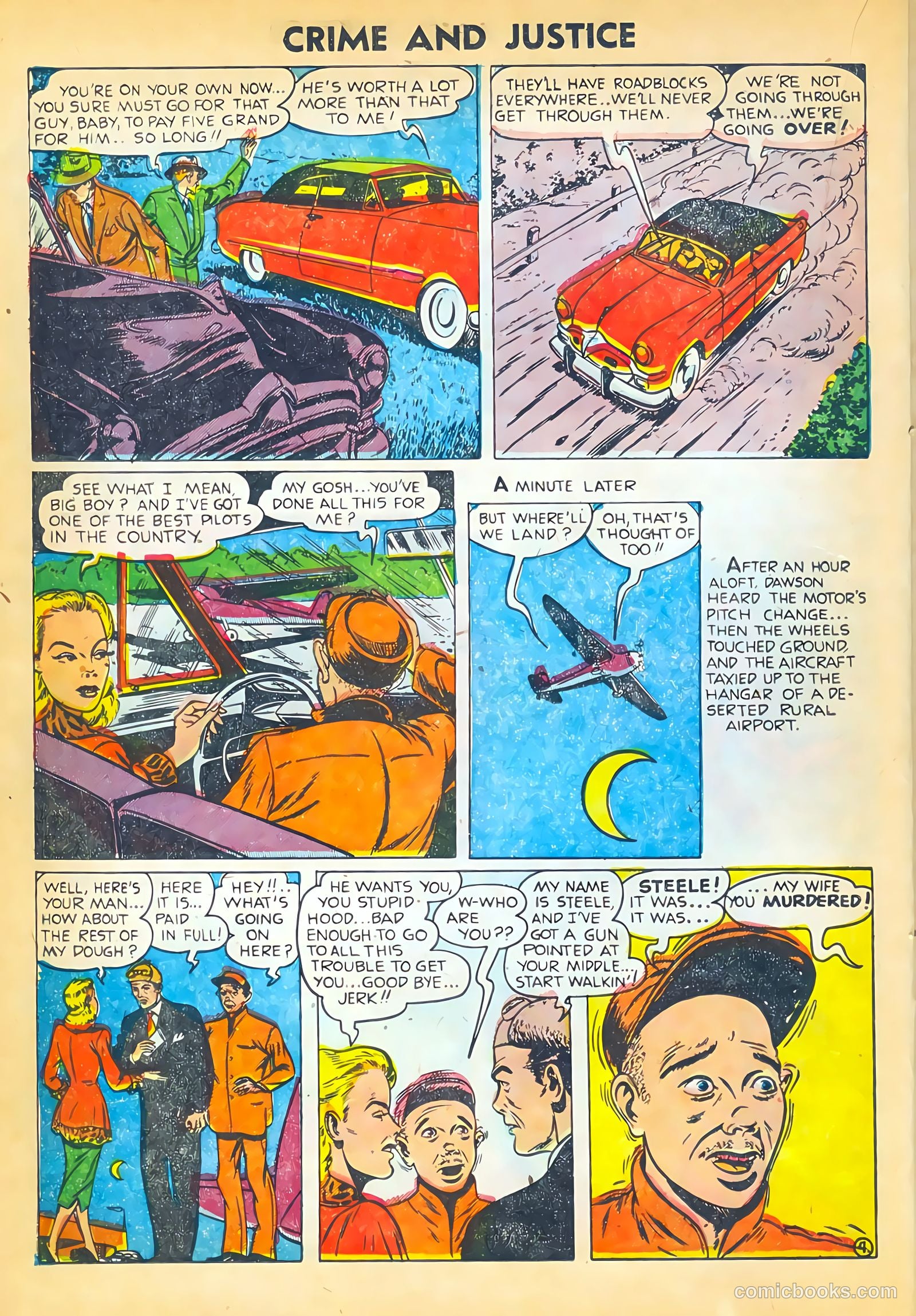 Crime and Justice #4 (1951) — page 20 of 36