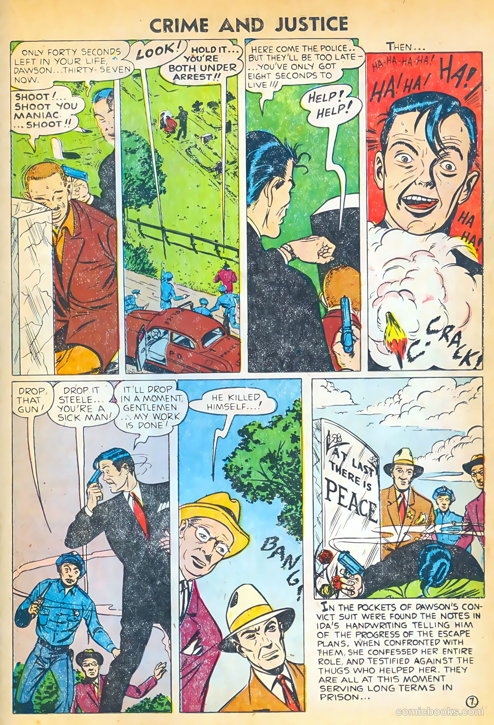 Crime and Justice #4 (1951) — page 23 of 36