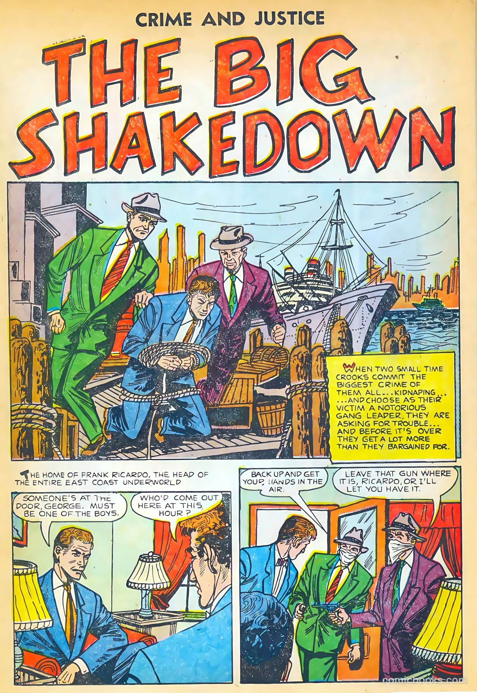Crime and Justice #4 (1951) — page 24 of 36
