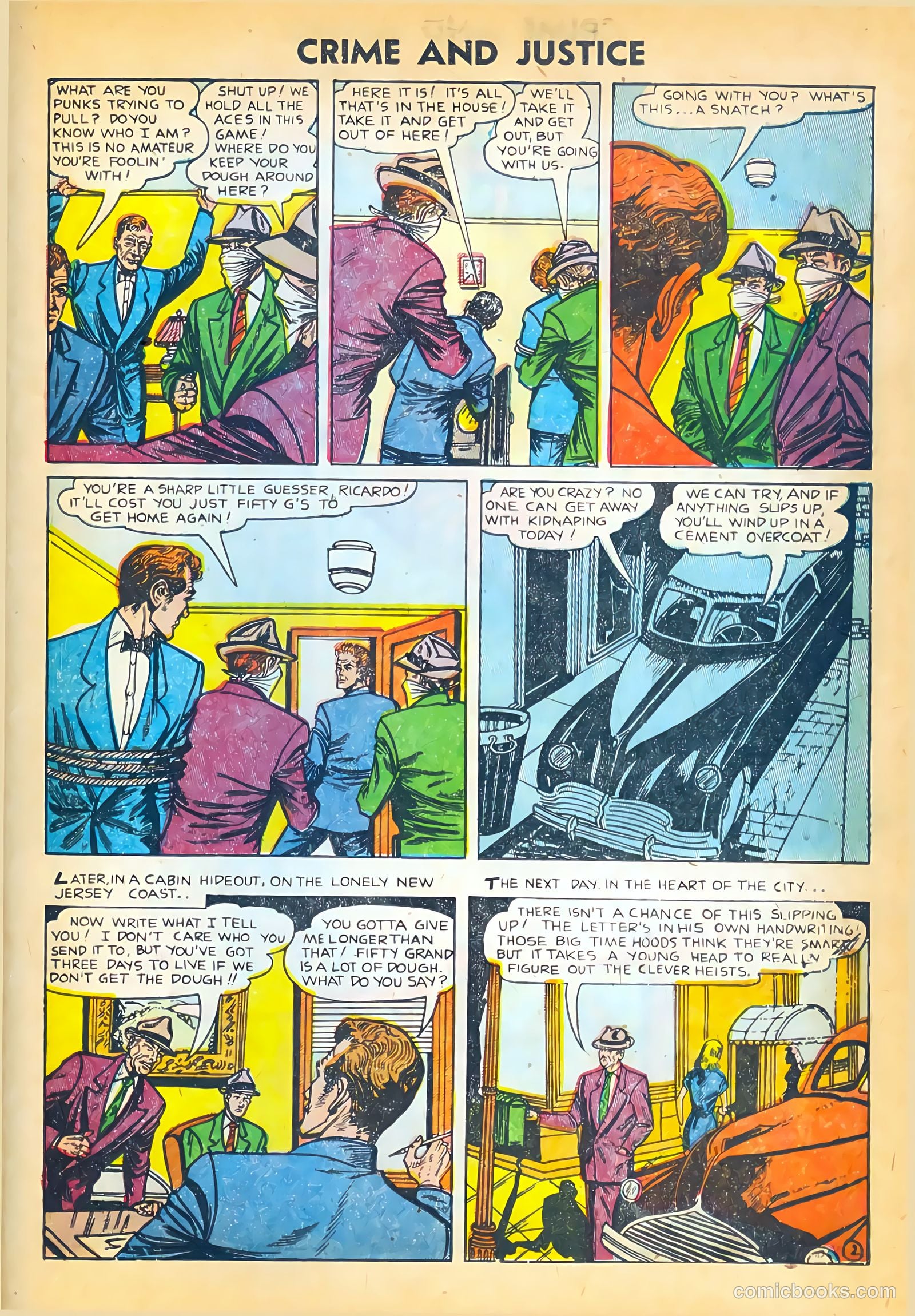 Crime and Justice #4 (1951) — page 25 of 36