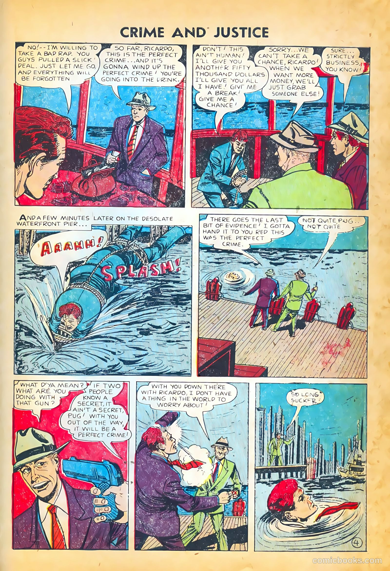 Crime and Justice #4 (1951) — page 27 of 36