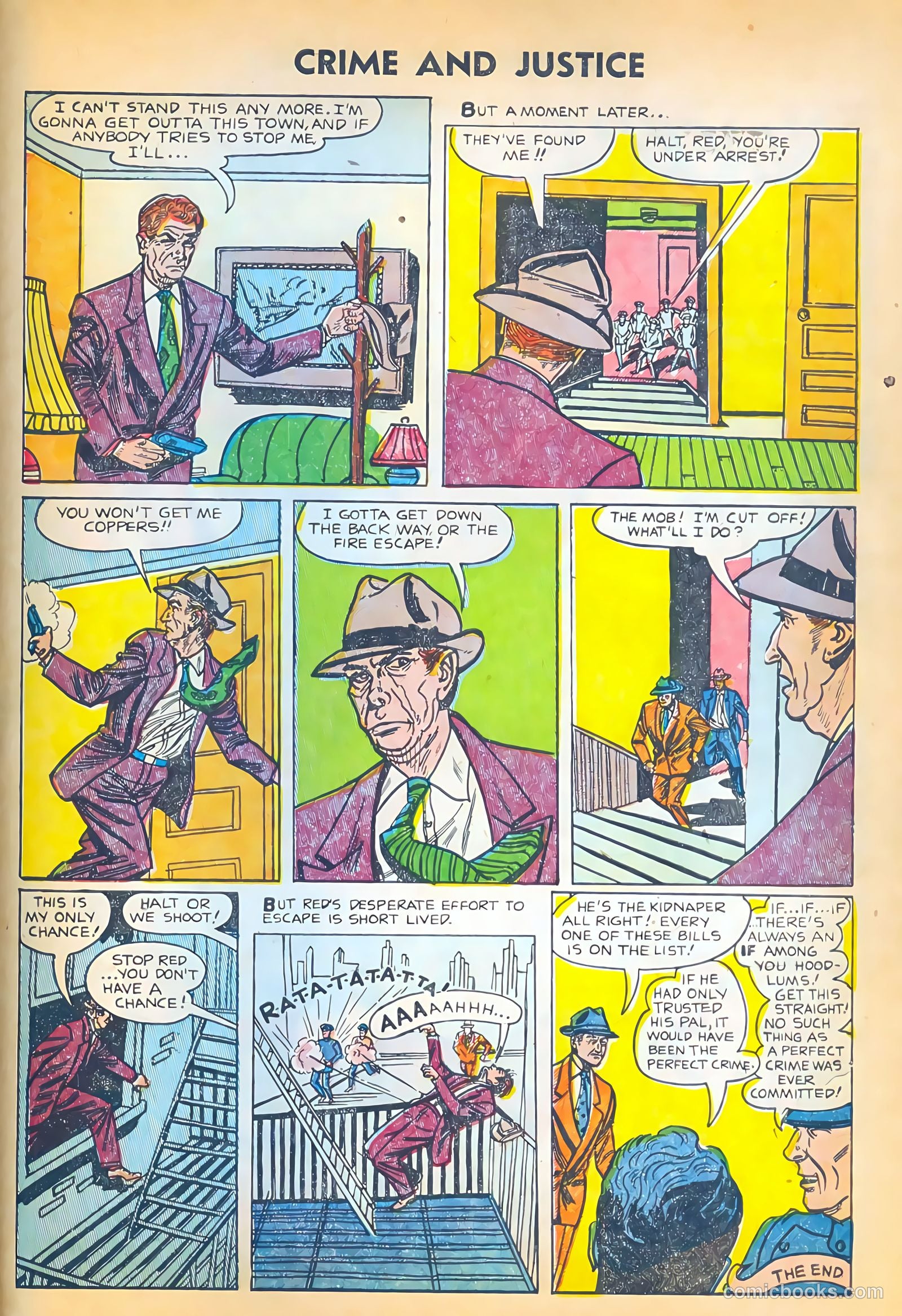 Crime and Justice #4 (1951) — page 29 of 36