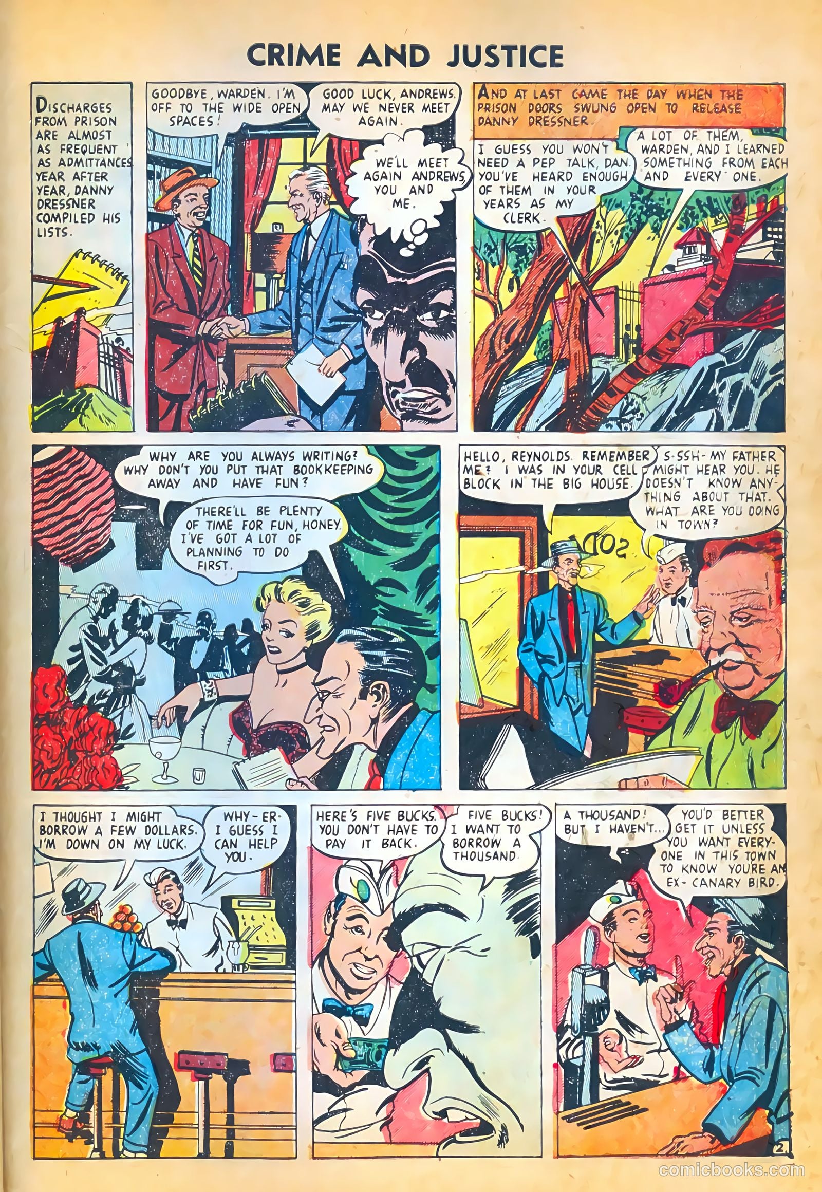 Crime and Justice #4 (1951) — page 31 of 36