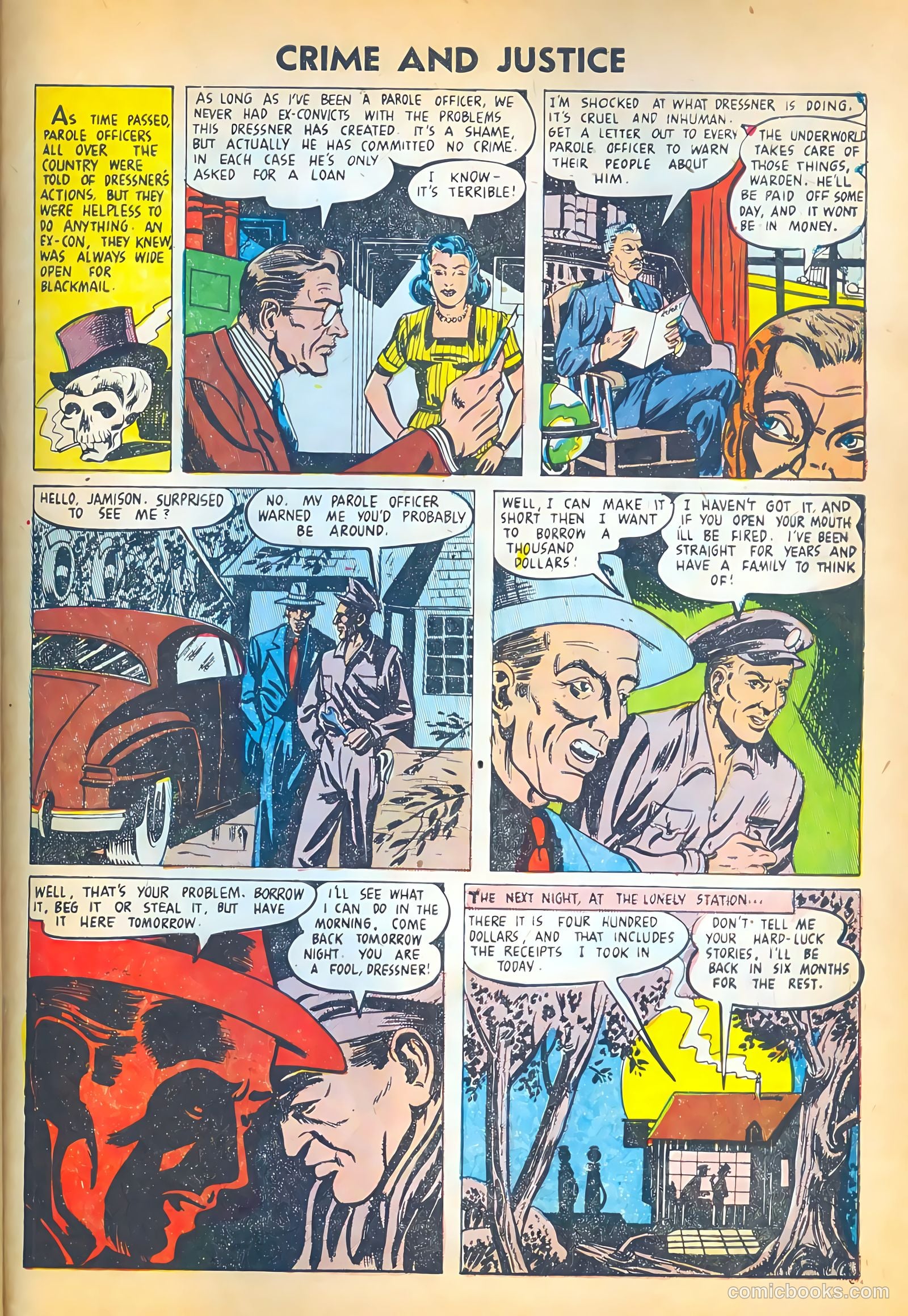 Crime and Justice #4 (1951) — page 33 of 36