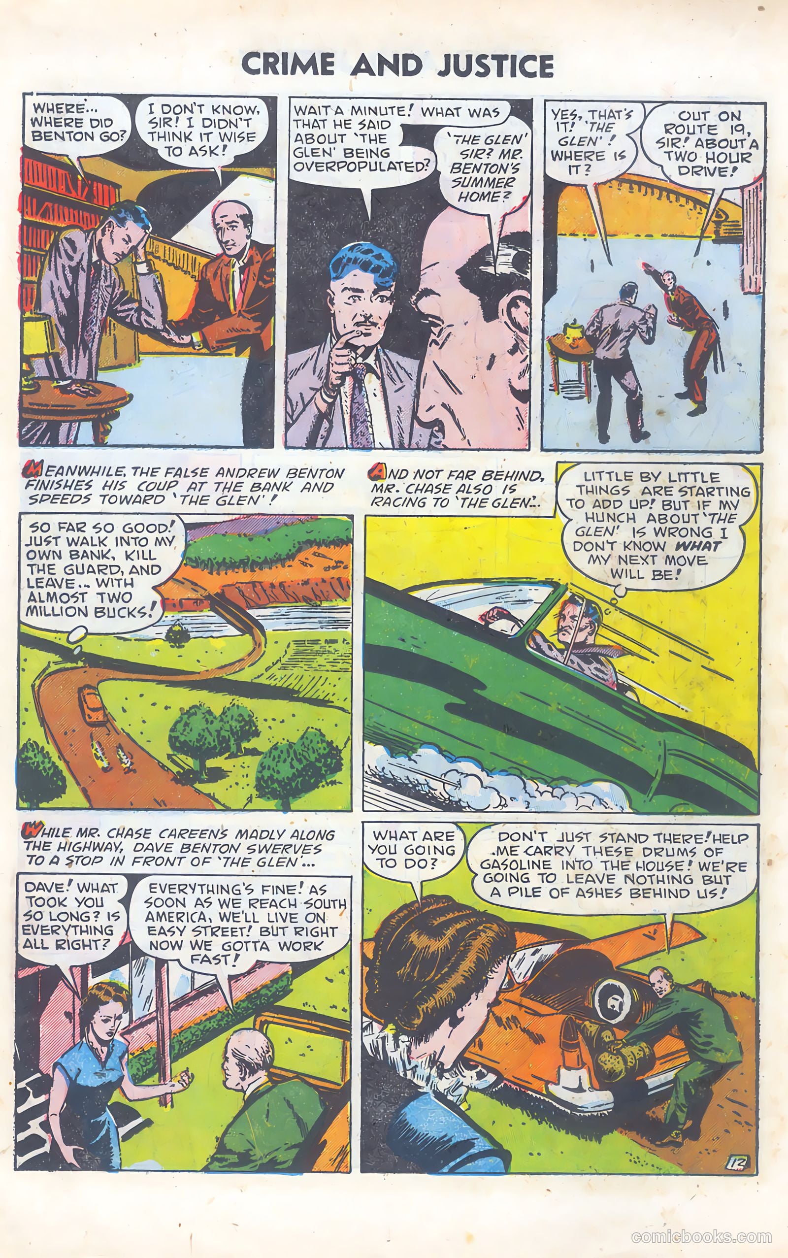 Crime and Justice #5 (1952) — page 14 of 36