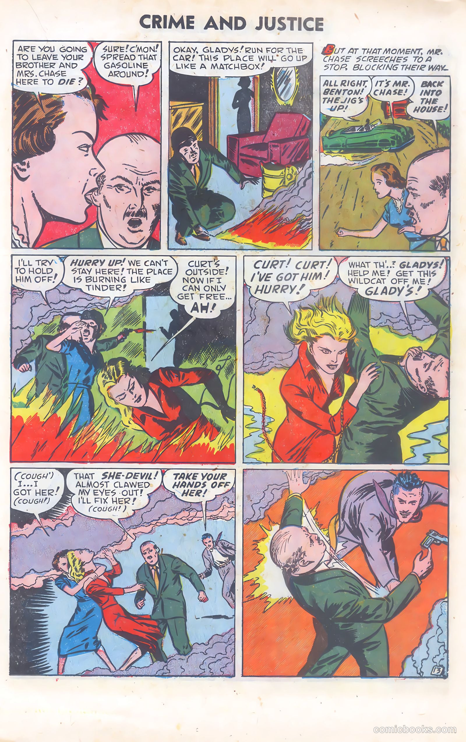 Crime and Justice #5 (1952) — page 15 of 36