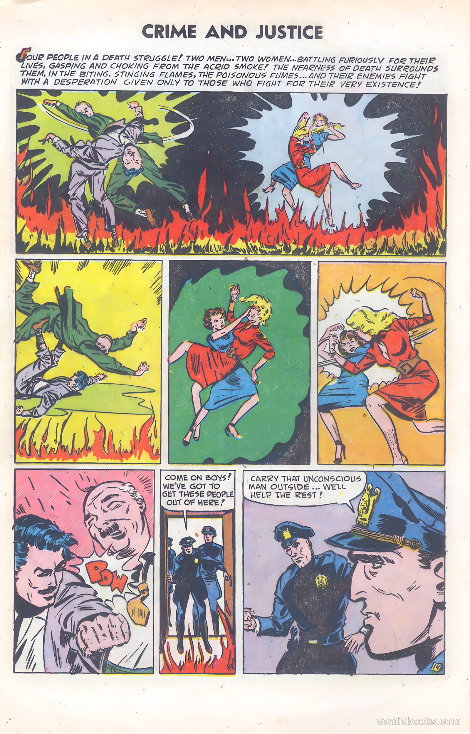 Crime and Justice #5 (1952) — page 16 of 36