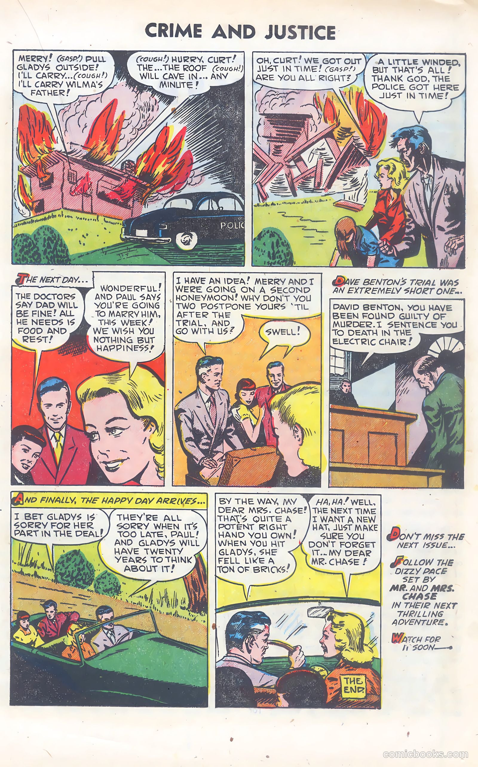 Crime and Justice #5 (1952) — page 17 of 36