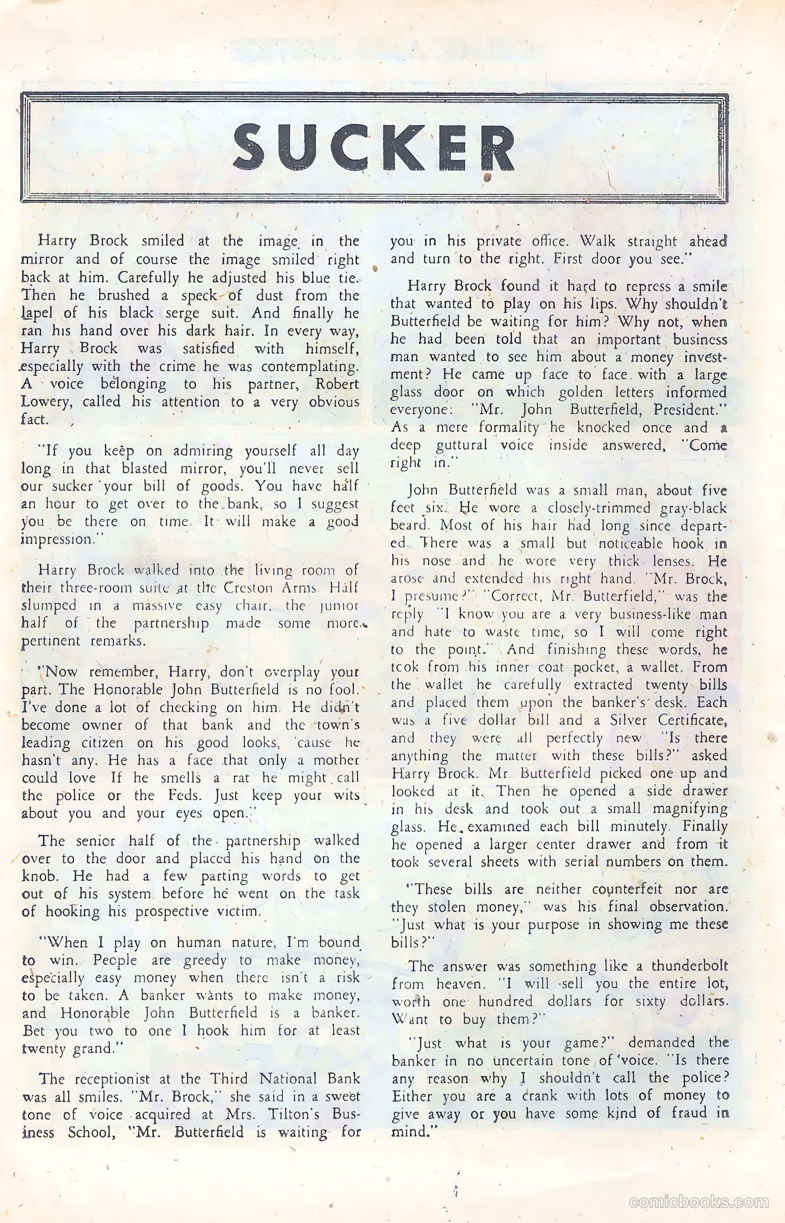 Crime and Justice #5 (1952) — page 18 of 36