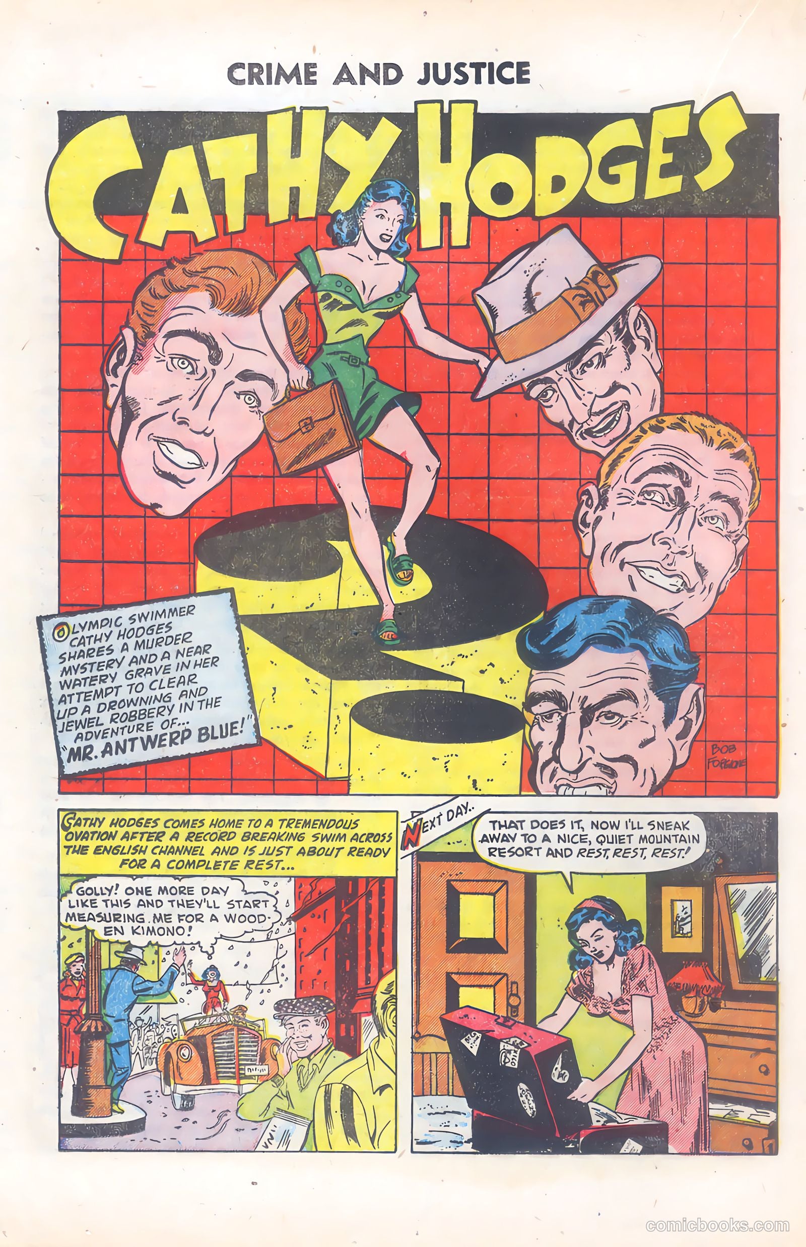 Crime and Justice #5 (1952) — page 20 of 36