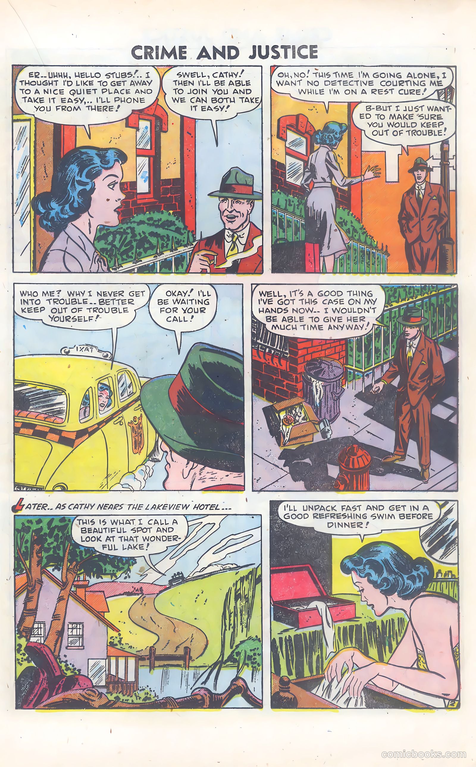 Crime and Justice #5 (1952) — page 21 of 36