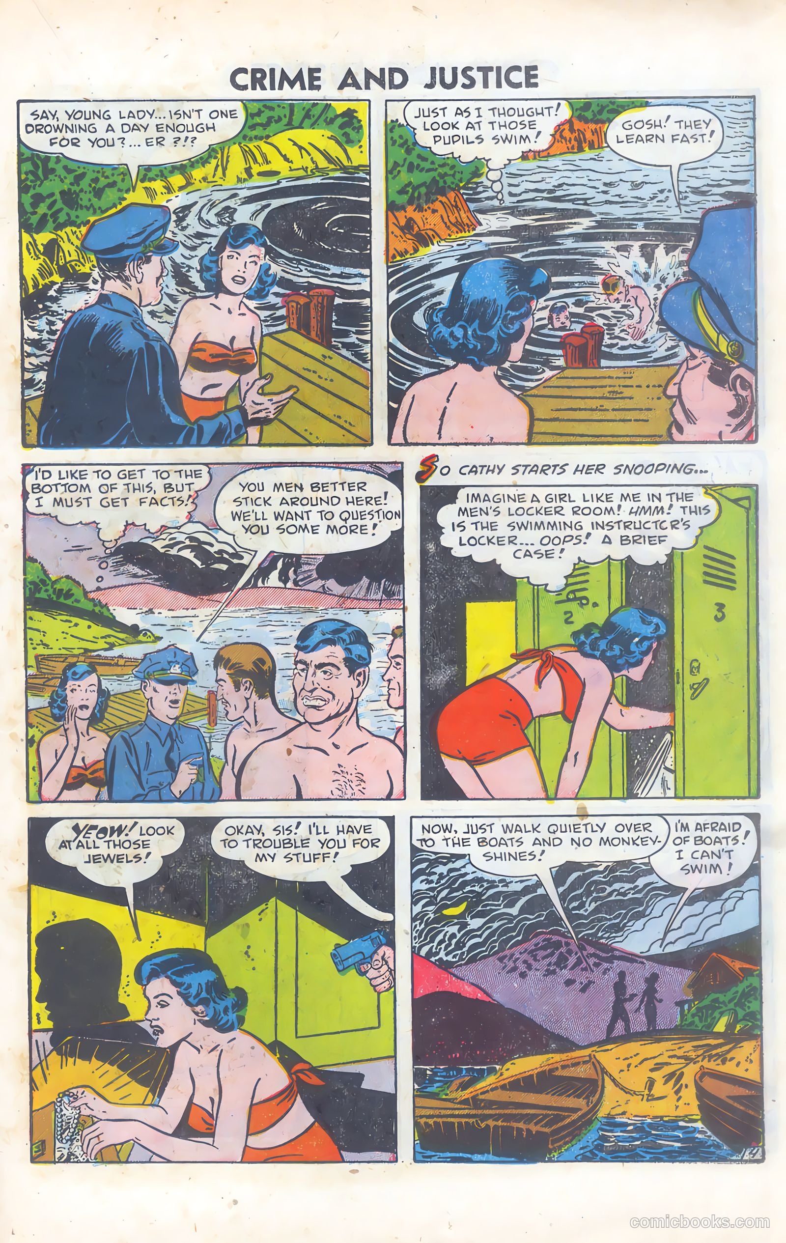 Crime and Justice #5 (1952) — page 23 of 36