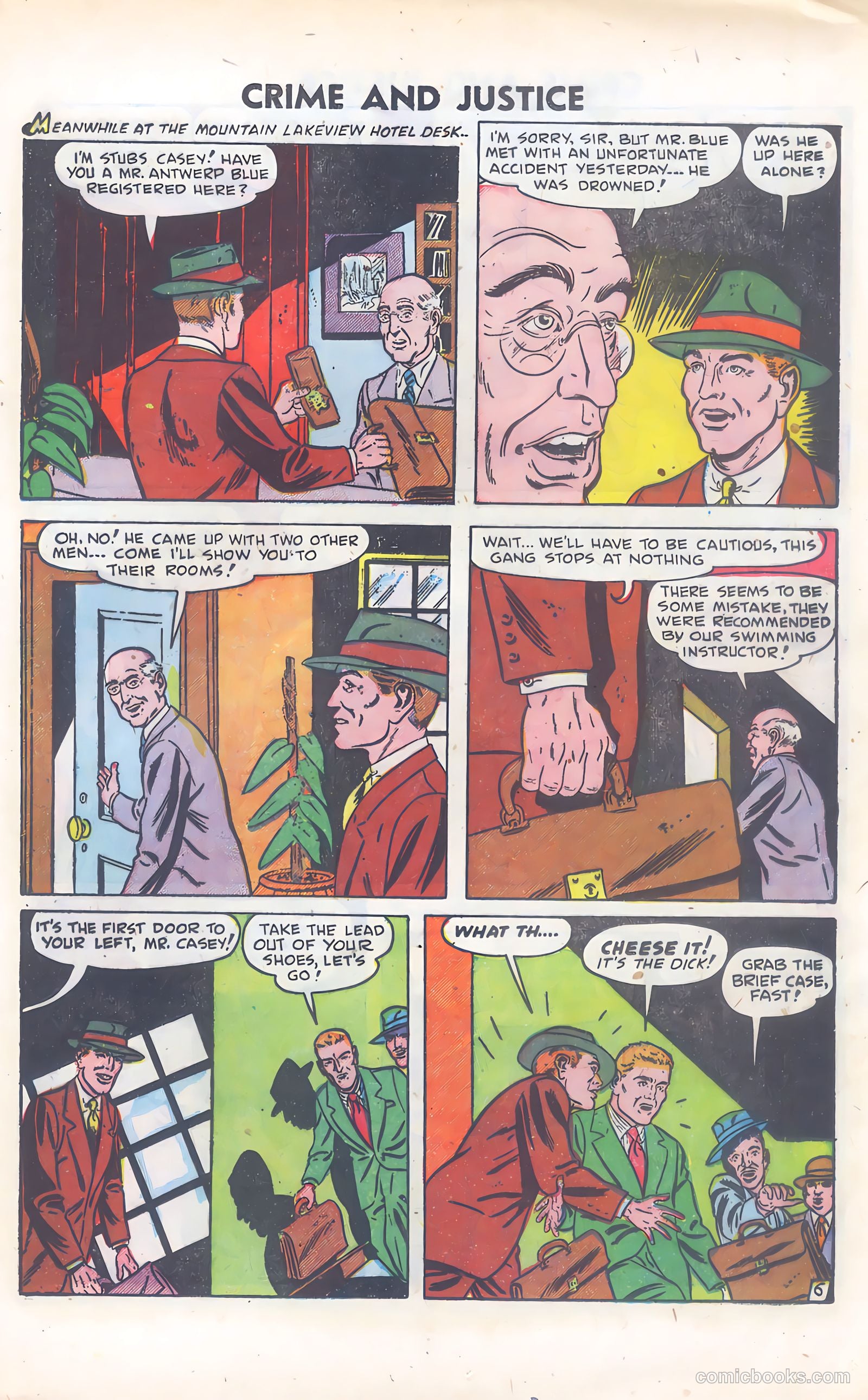 Crime and Justice #5 (1952) — page 25 of 36