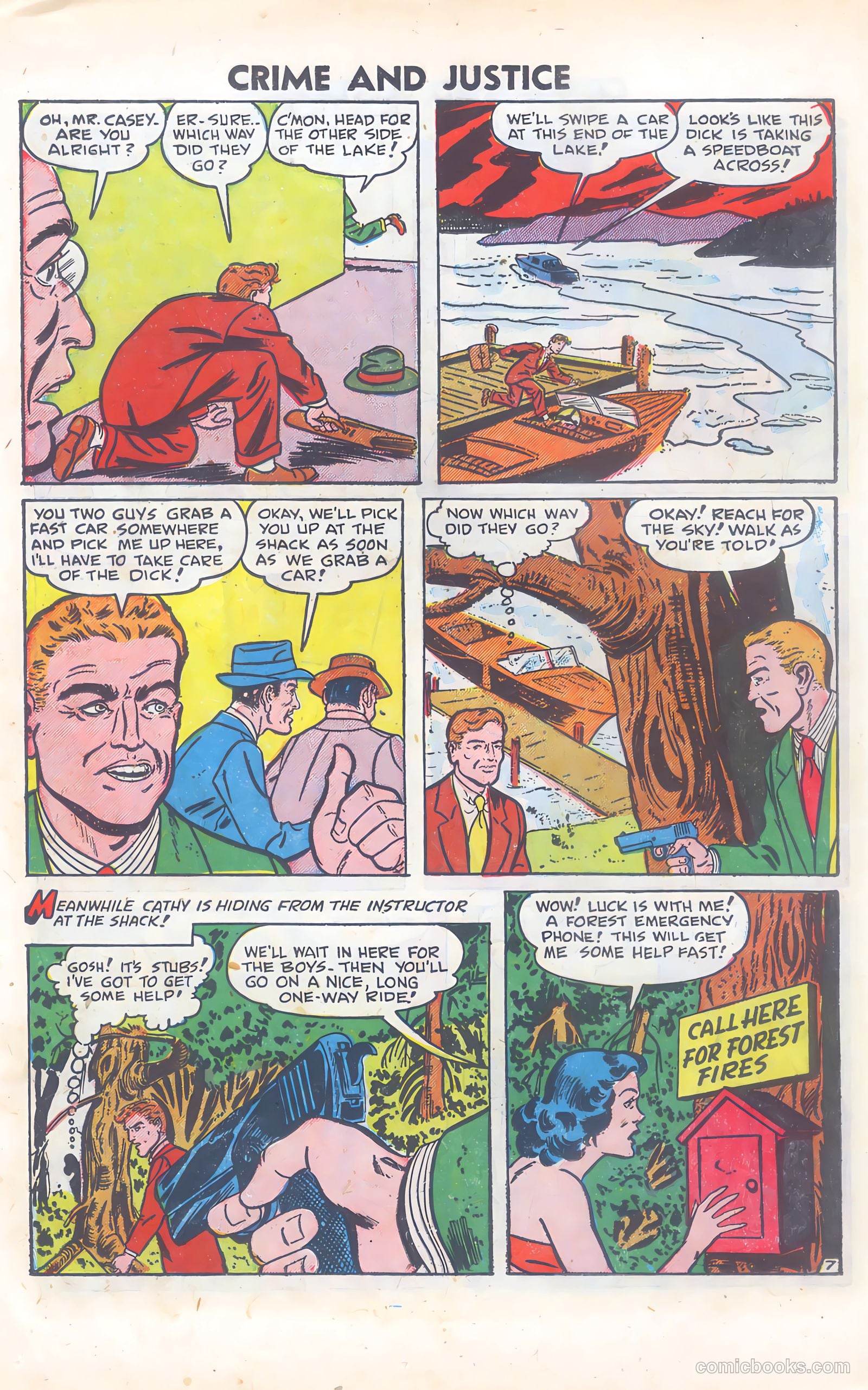 Crime and Justice #5 (1952) — page 26 of 36
