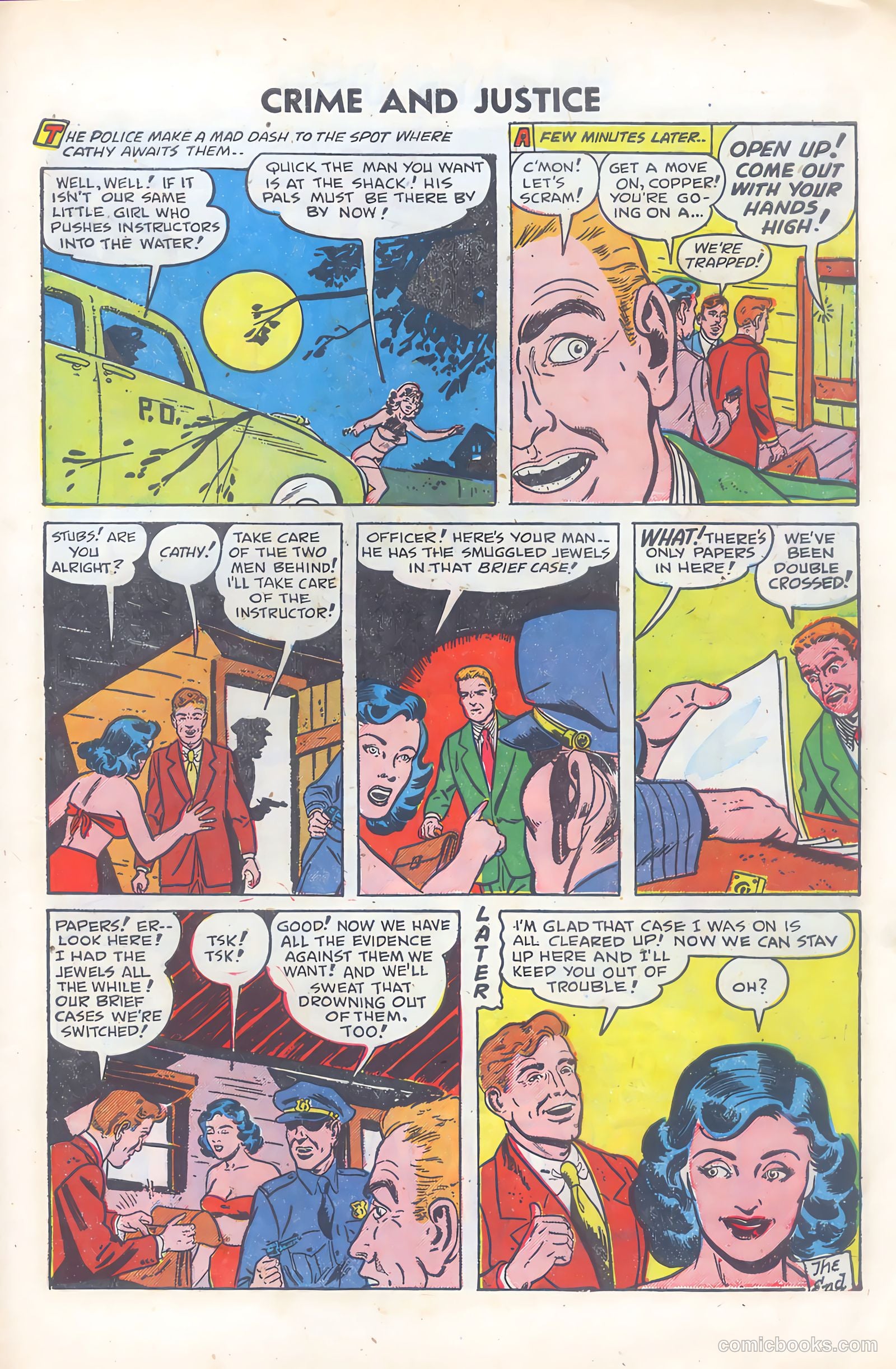 Crime and Justice #5 (1952) — page 27 of 36