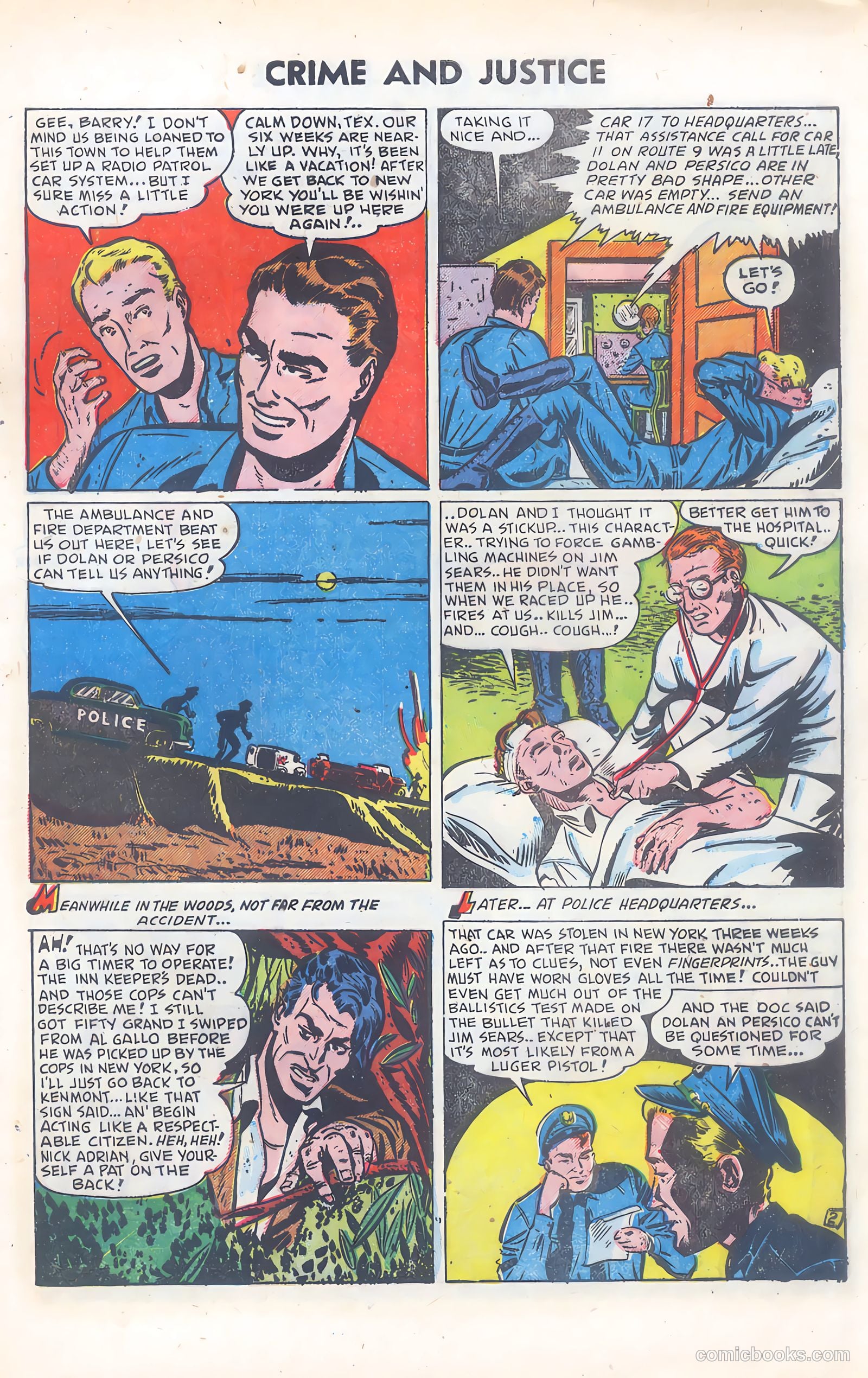 Crime and Justice #5 (1952) — page 29 of 36