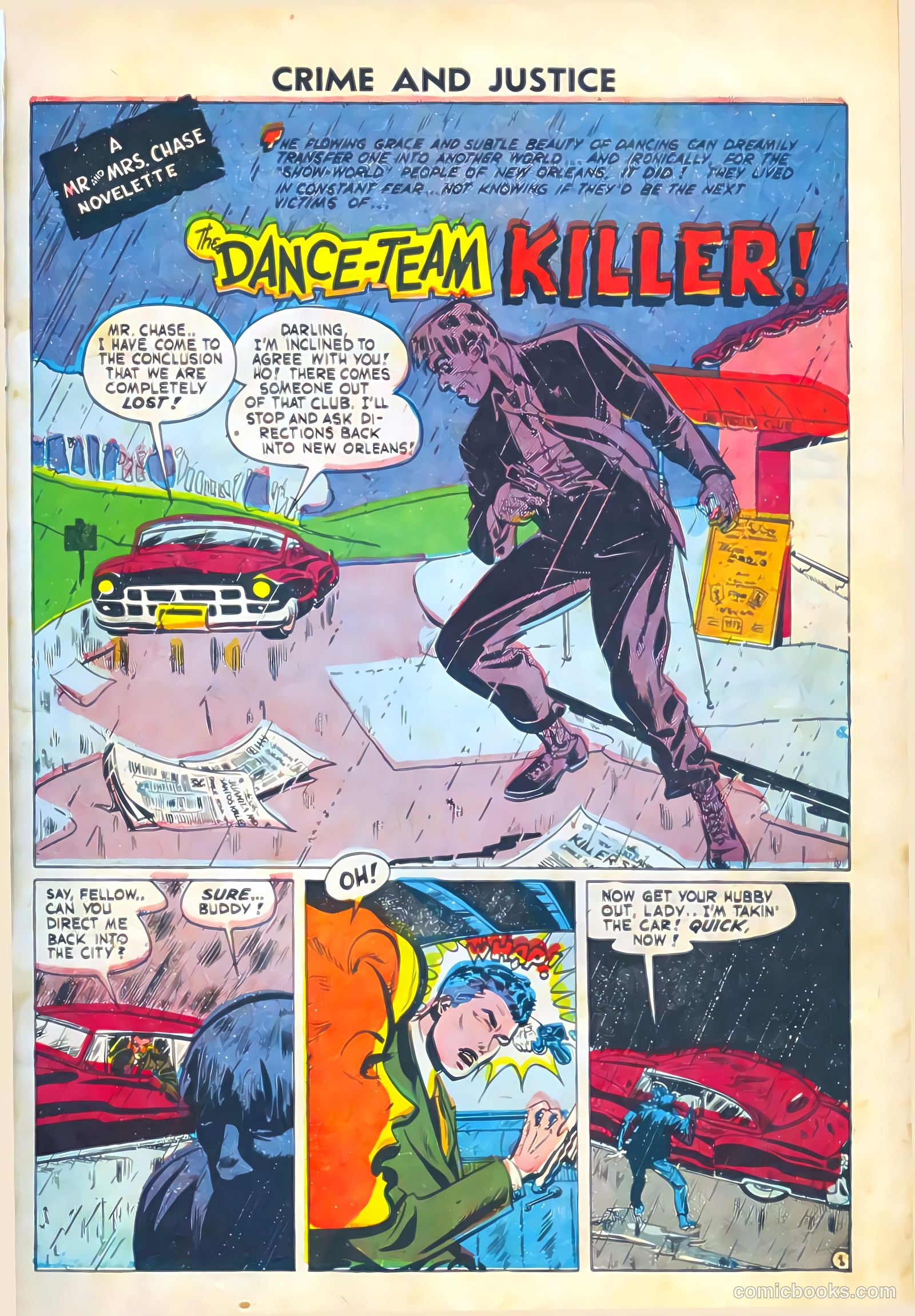 Crime and Justice #6 (1952) — page 3 of 36