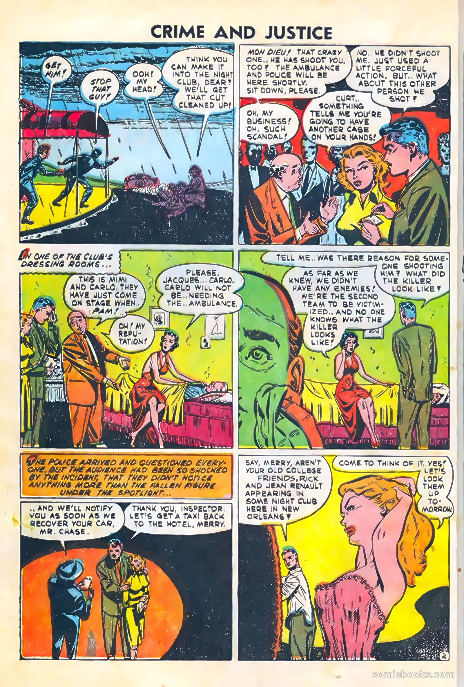 Crime and Justice #6 (1952) — page 4 of 36