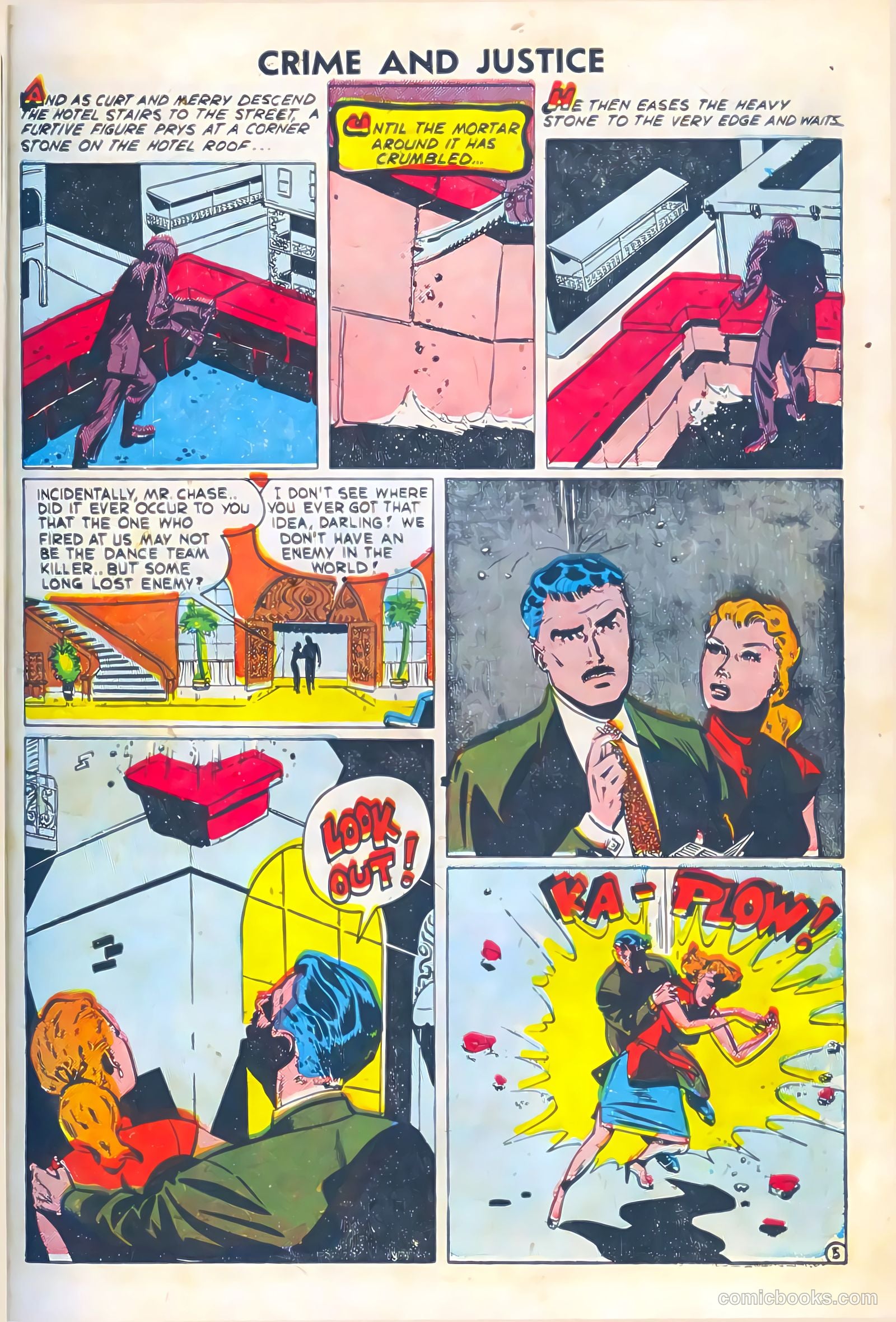 Crime and Justice #6 (1952) — page 7 of 36