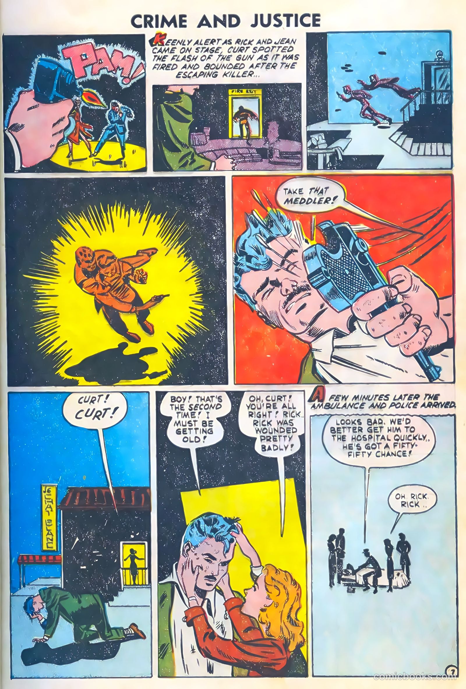 Crime and Justice #6 (1952) — page 9 of 36