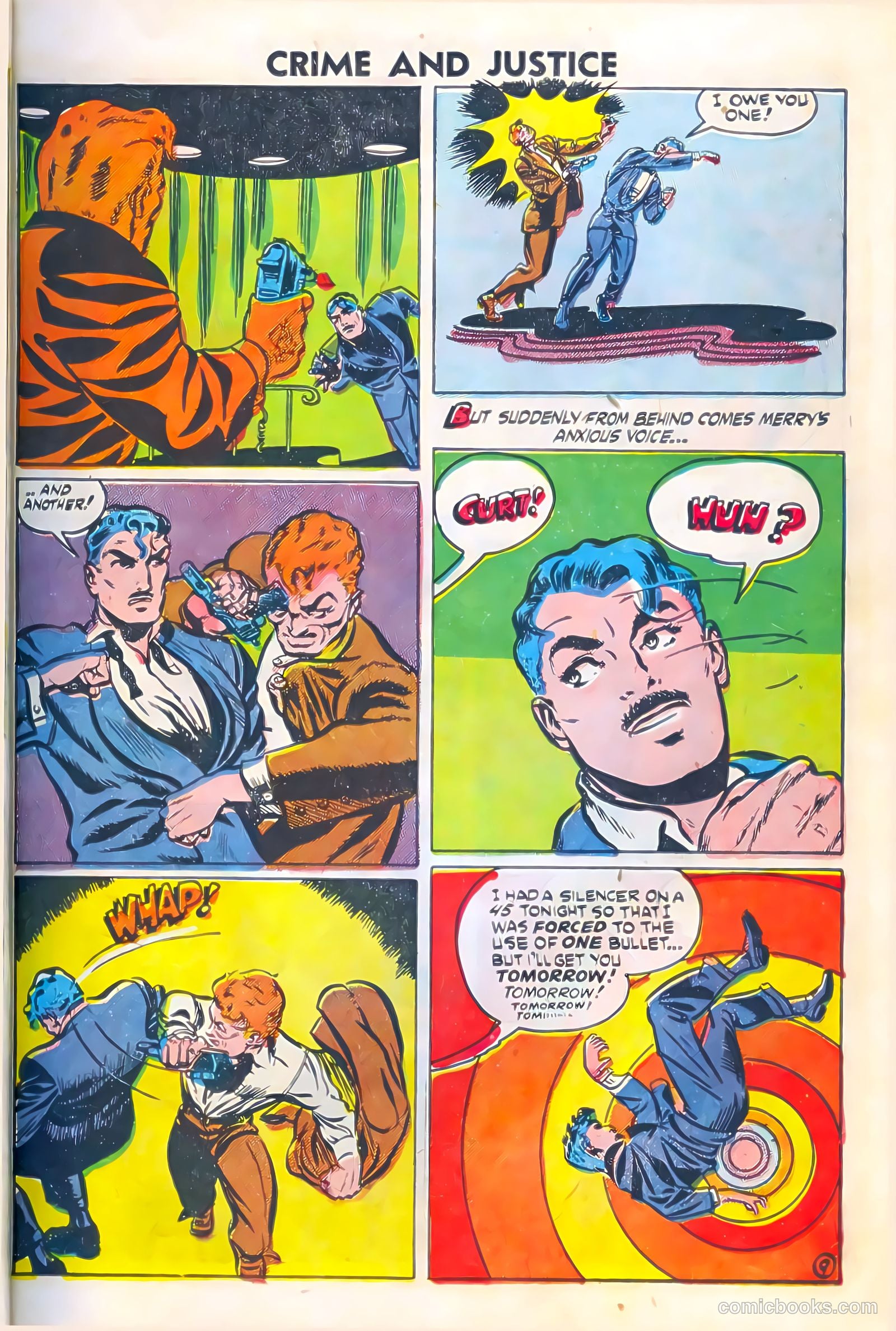 Crime and Justice #6 (1952) — page 11 of 36