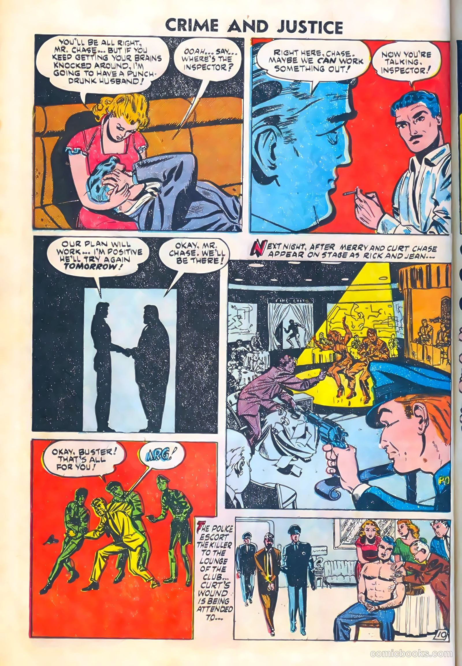Crime and Justice #6 (1952) — page 12 of 36