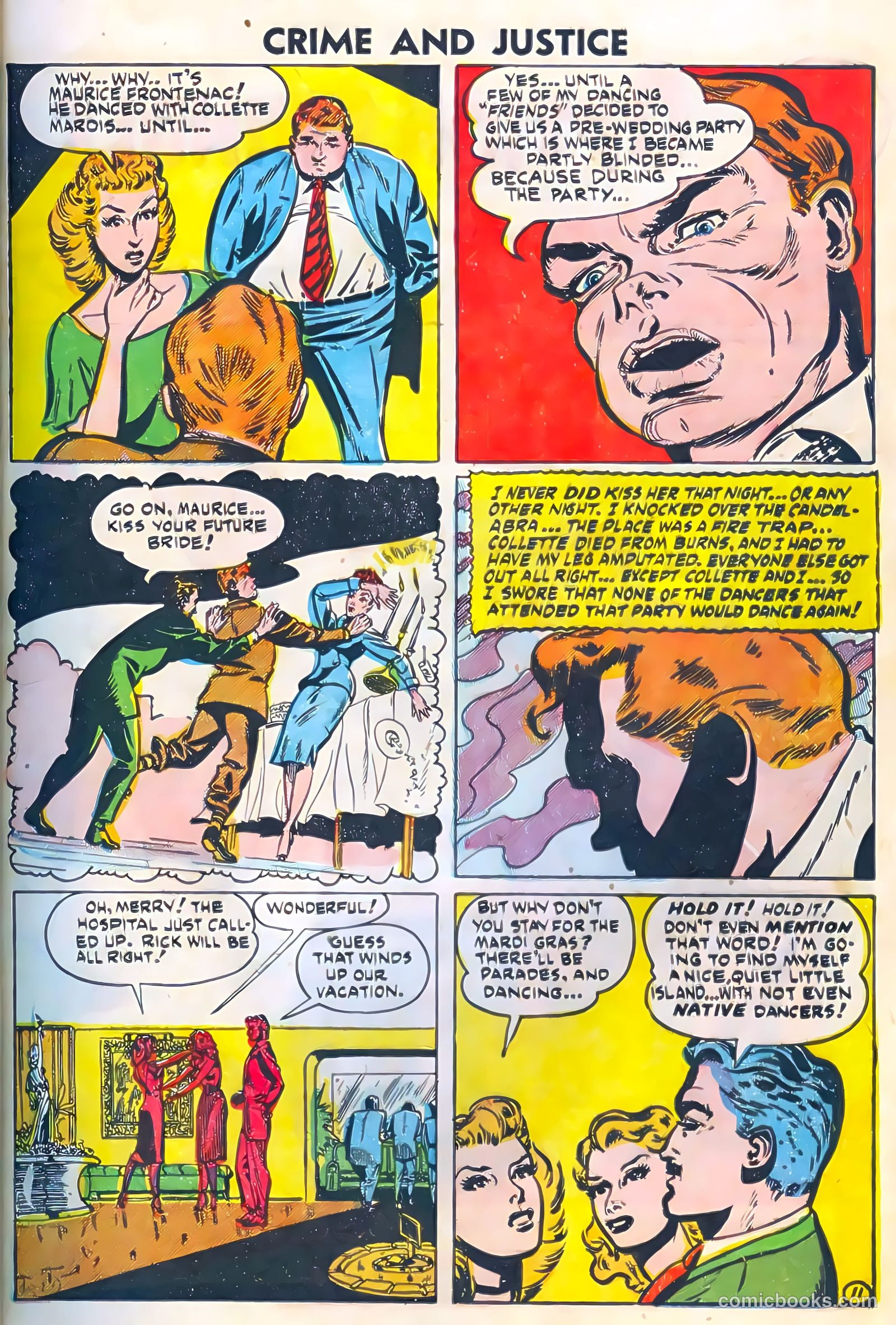Crime and Justice #6 (1952) — page 13 of 36