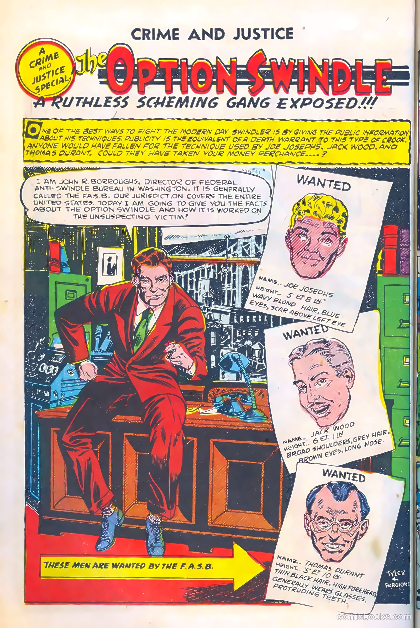 Crime and Justice #6 (1952) — page 14 of 36