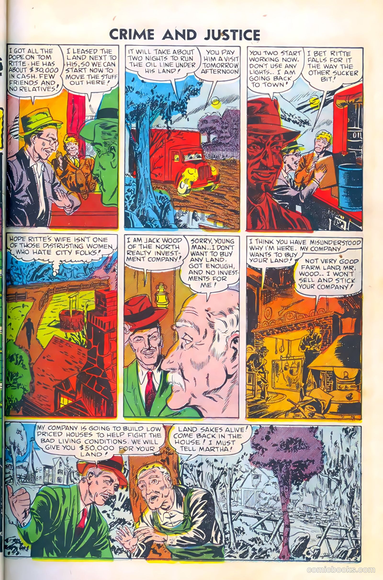 Crime and Justice #6 (1952) — page 15 of 36