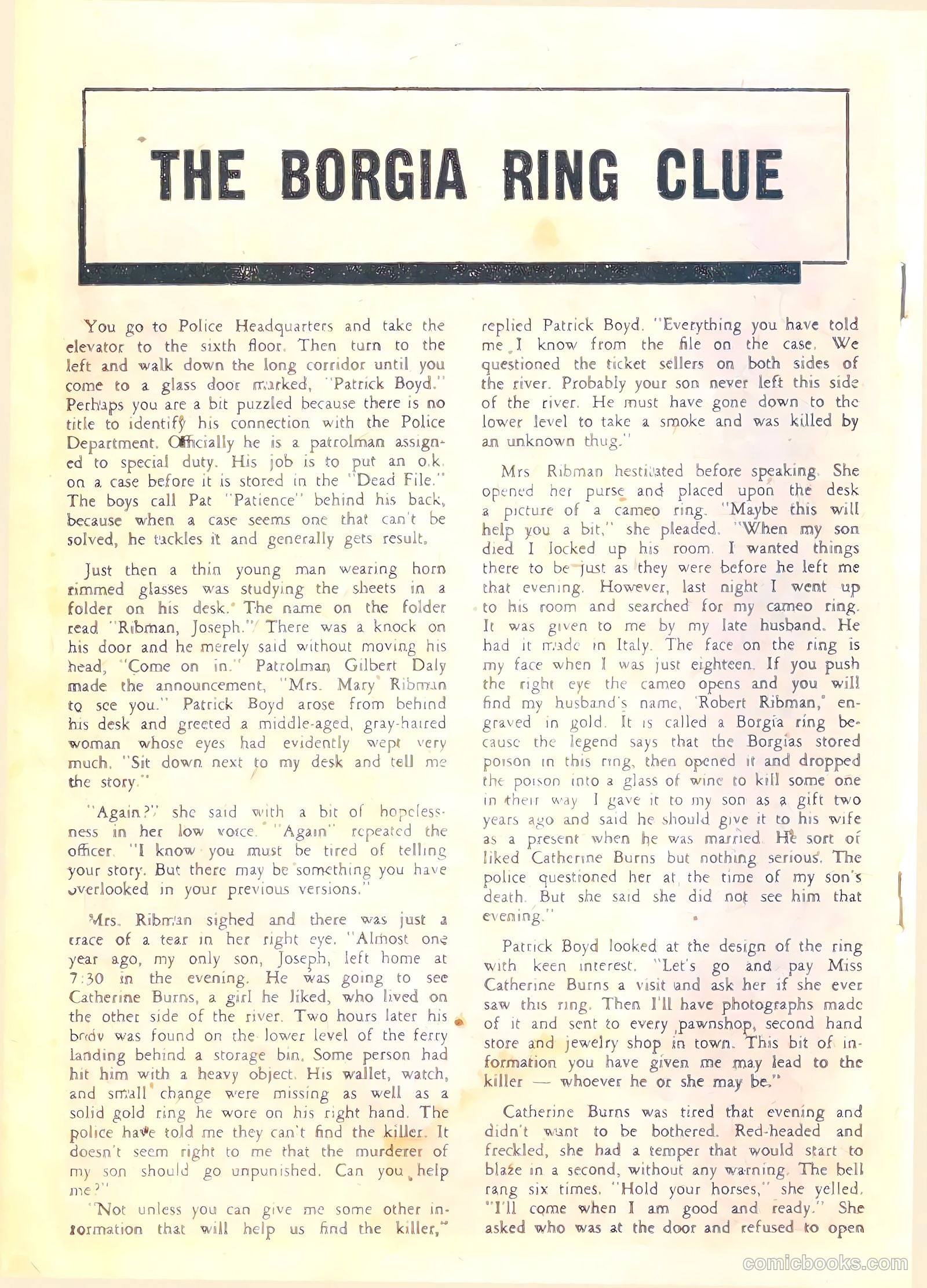 Crime and Justice #6 (1952) — page 18 of 36