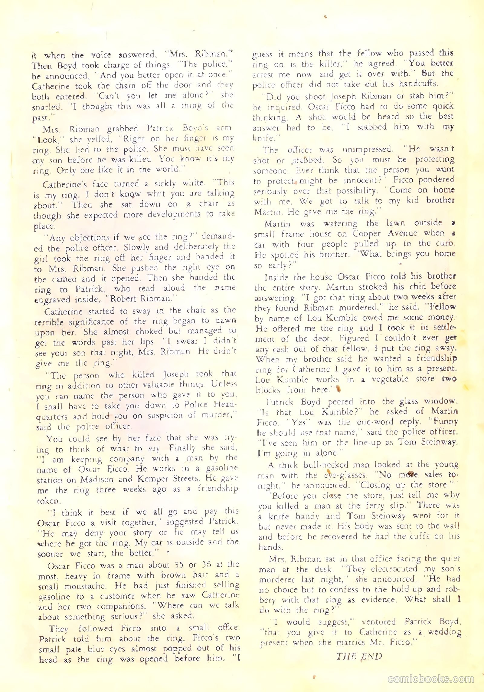 Crime and Justice #6 (1952) — page 19 of 36