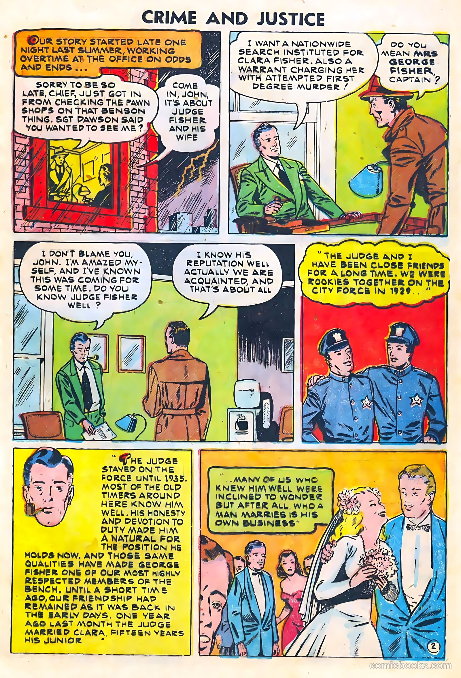 Crime and Justice #6 (1952) — page 21 of 36