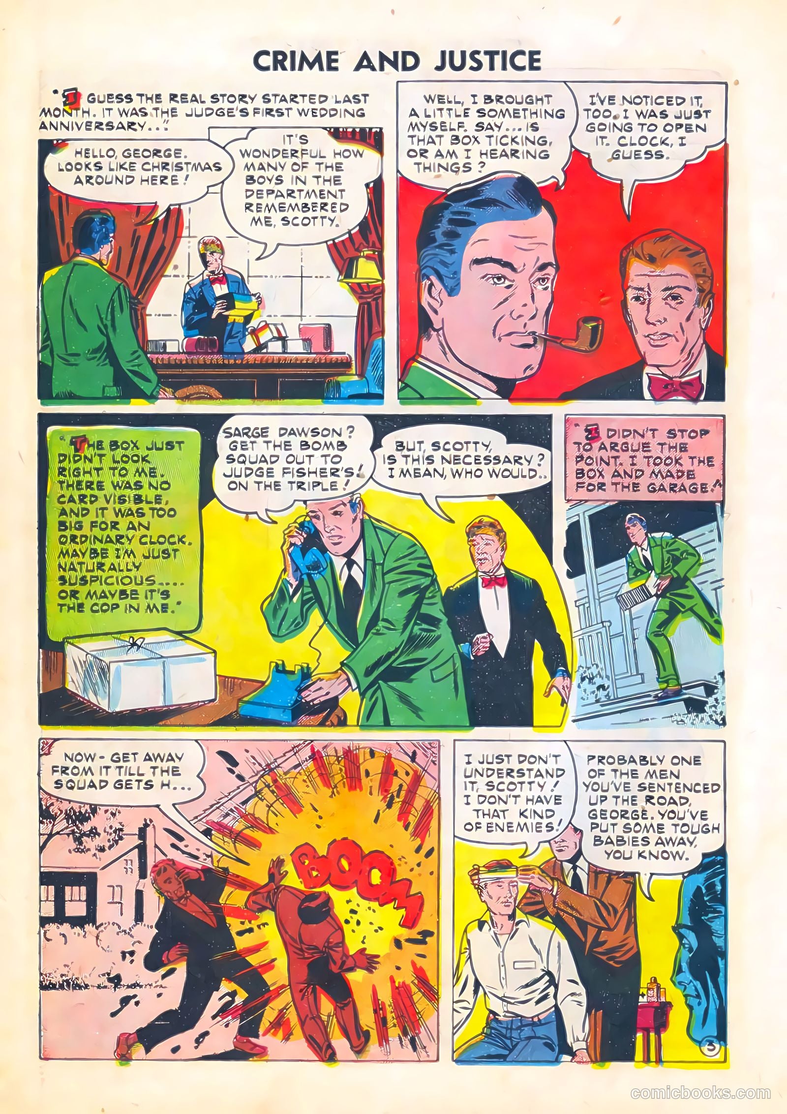 Crime and Justice #6 (1952) — page 22 of 36
