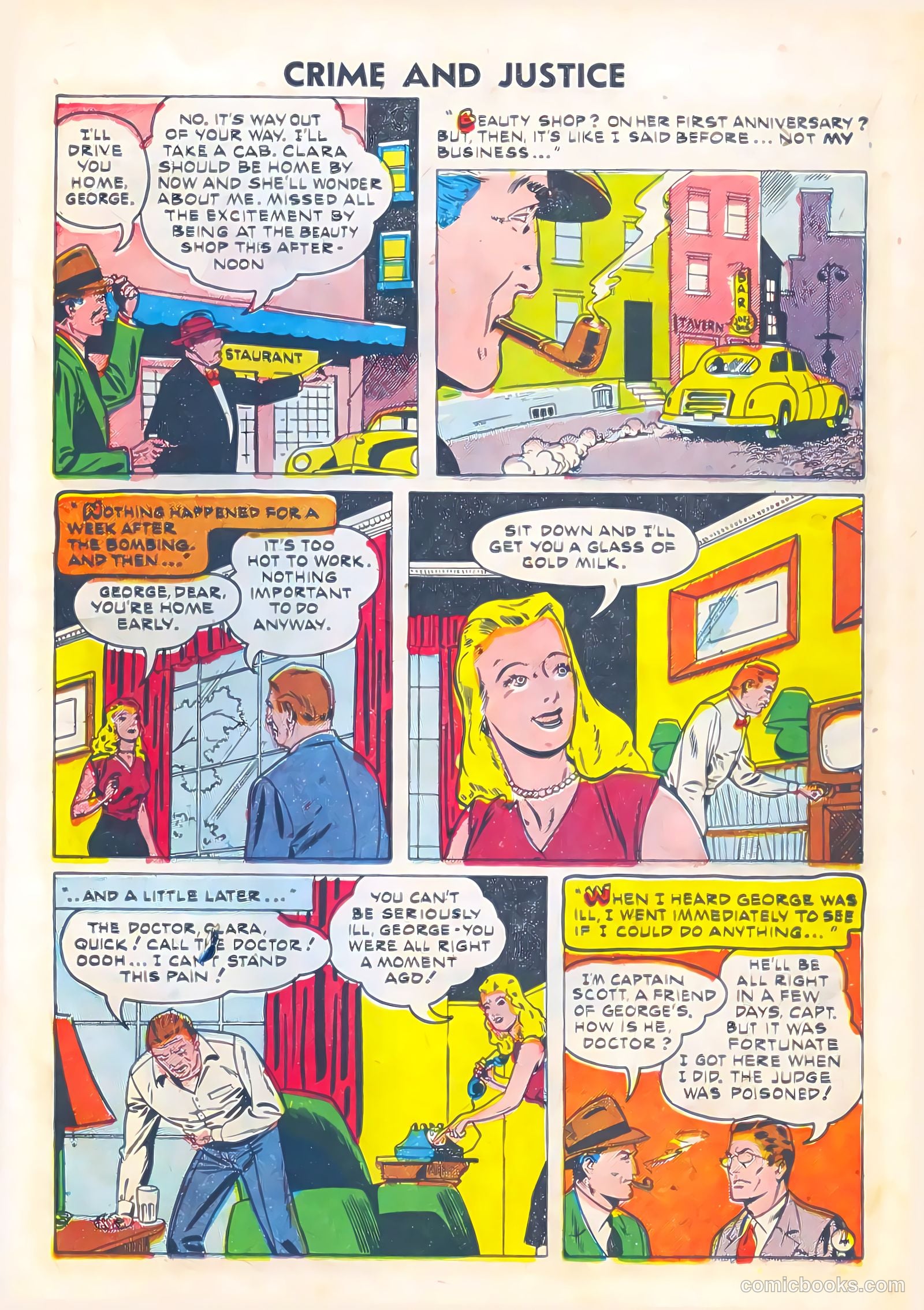 Crime and Justice #6 (1952) — page 23 of 36