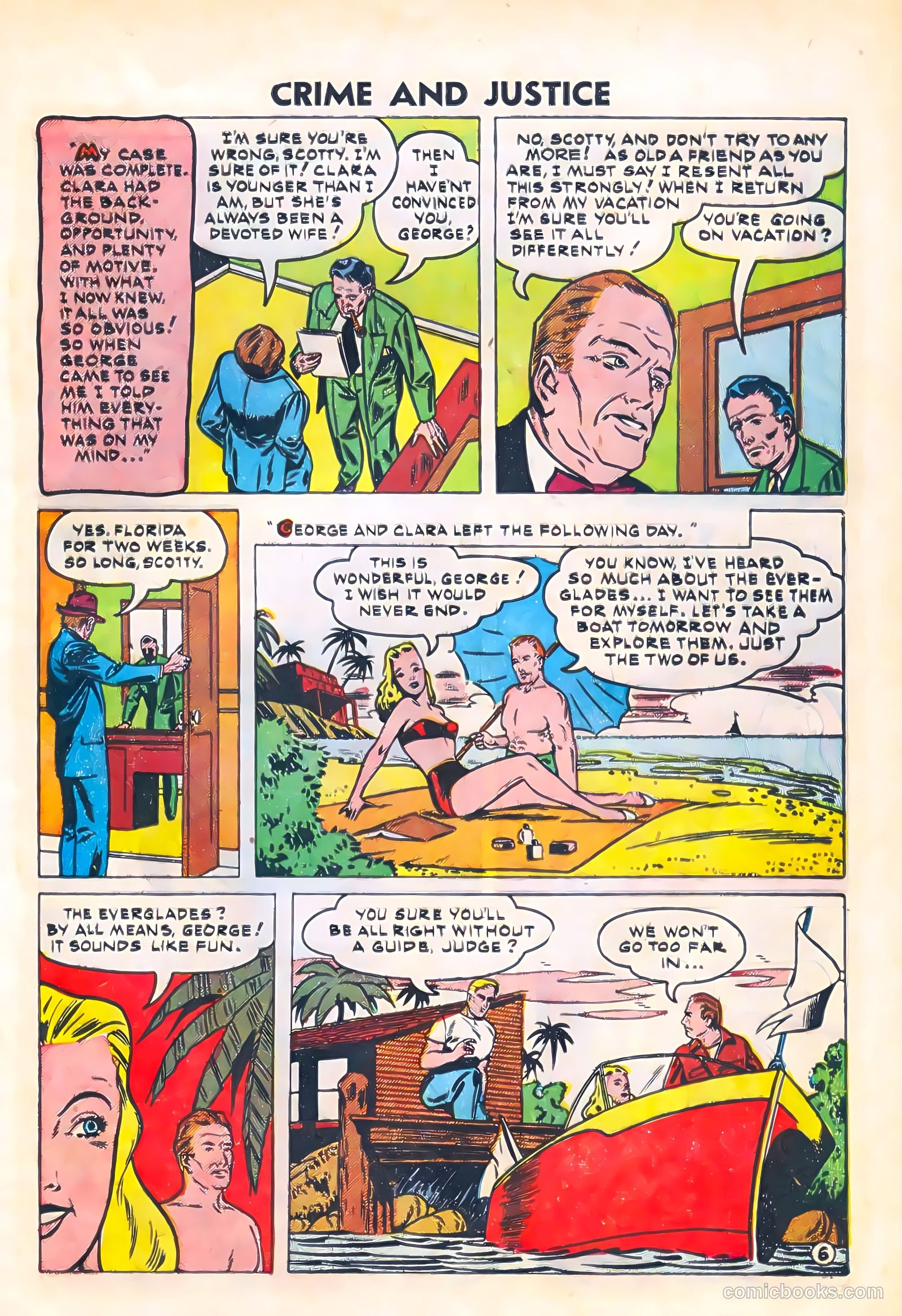 Crime and Justice #6 (1952) — page 25 of 36