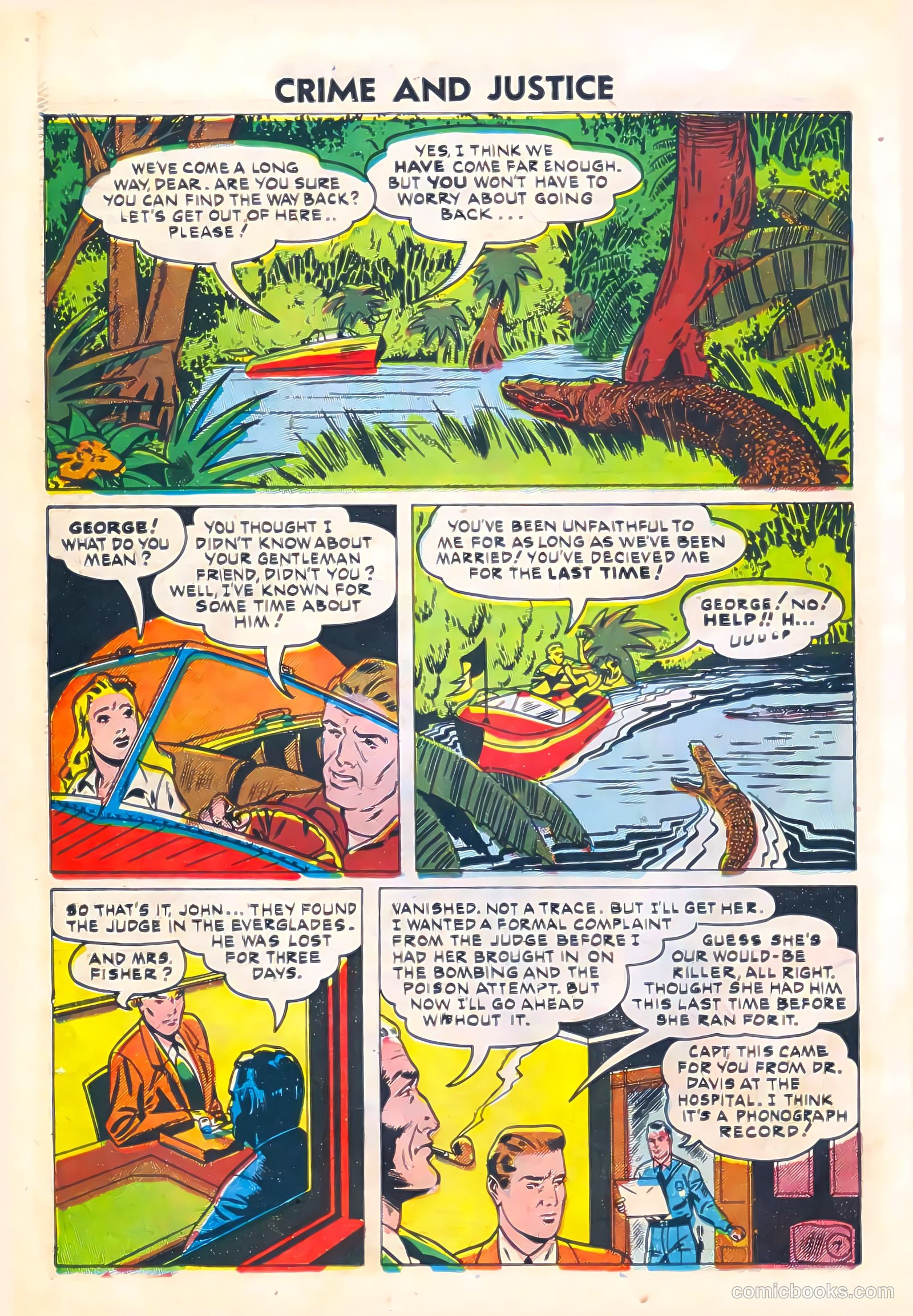 Crime and Justice #6 (1952) — page 26 of 36