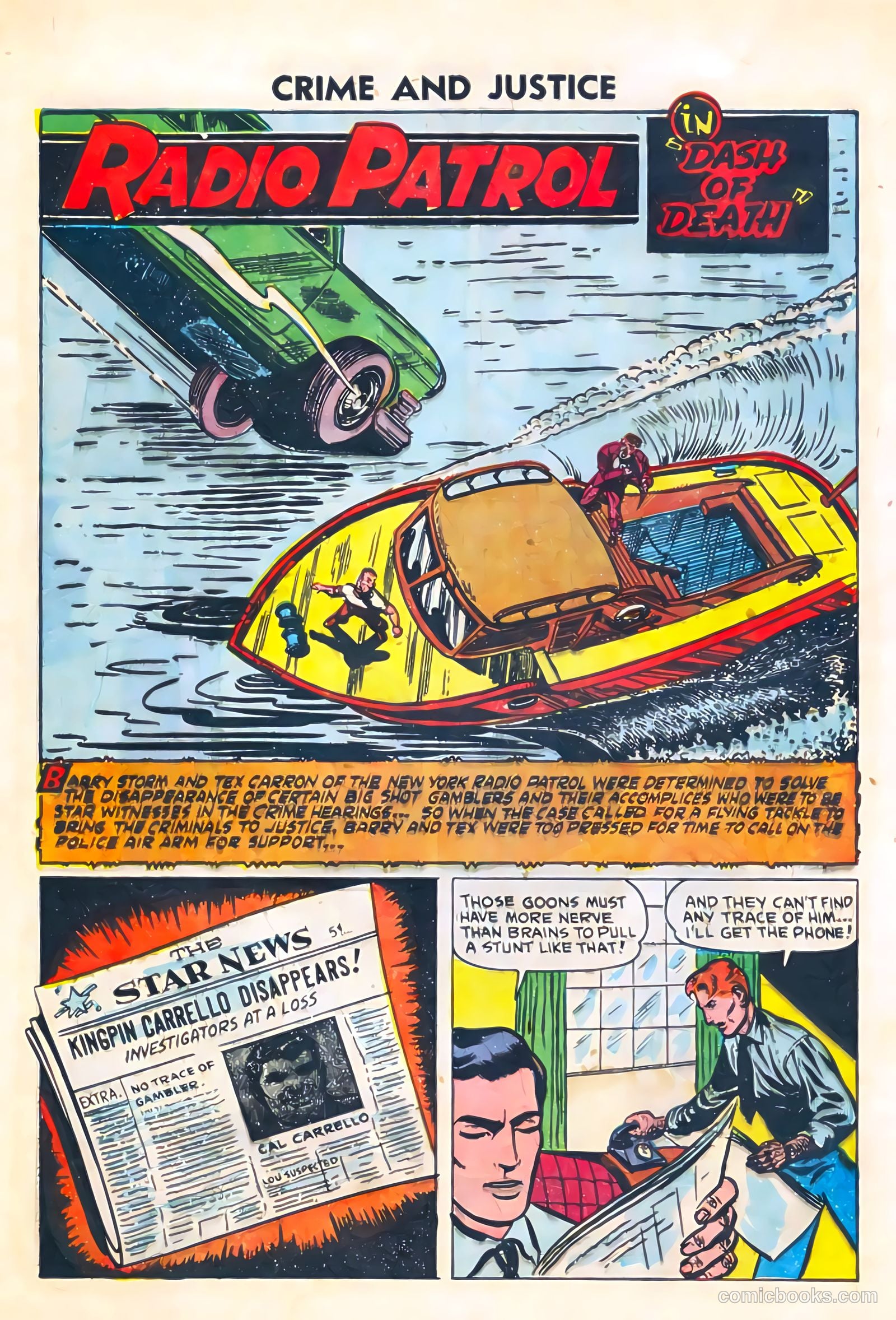 Crime and Justice #6 (1952) — page 28 of 36