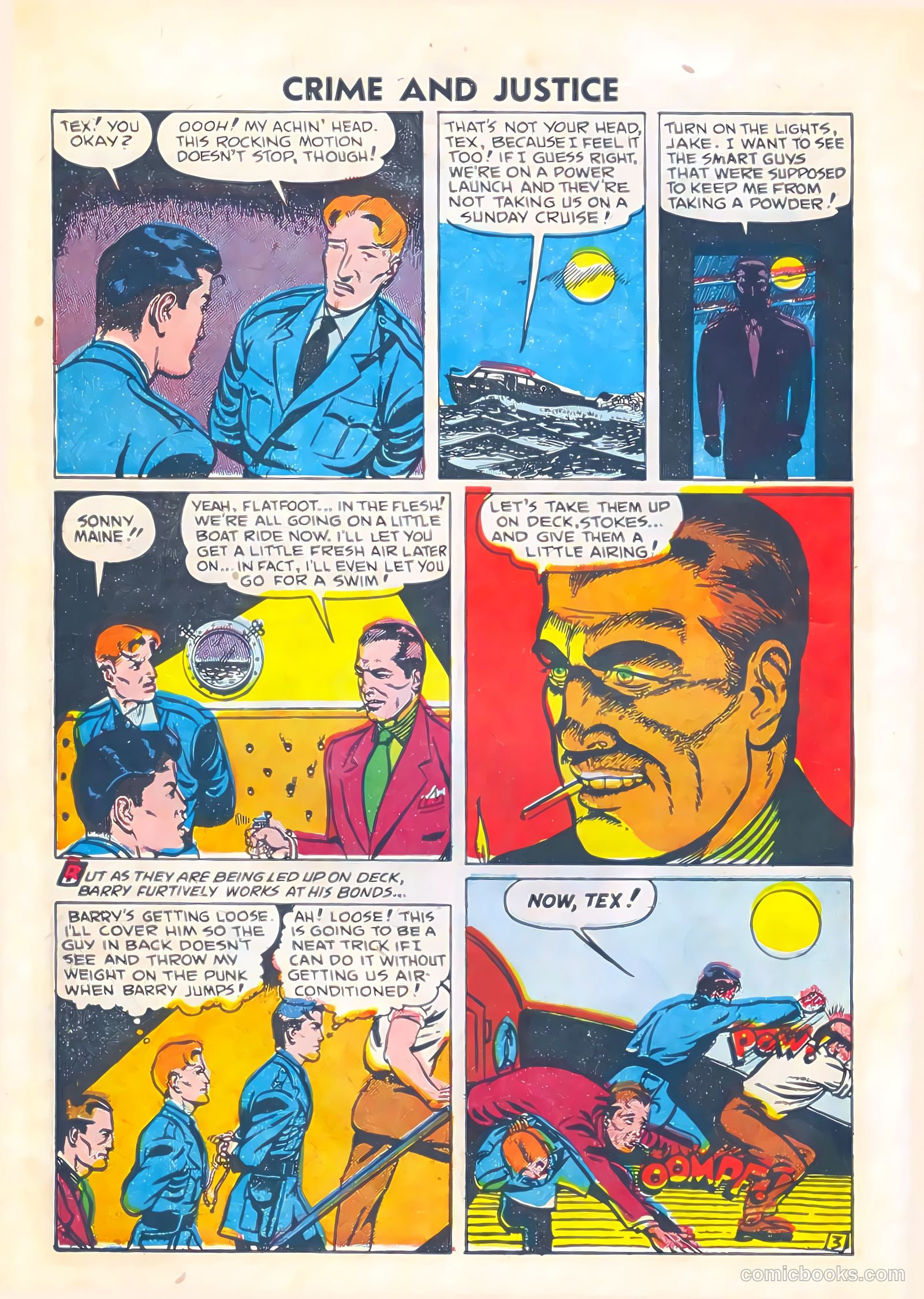 Crime and Justice #6 (1952) — page 30 of 36